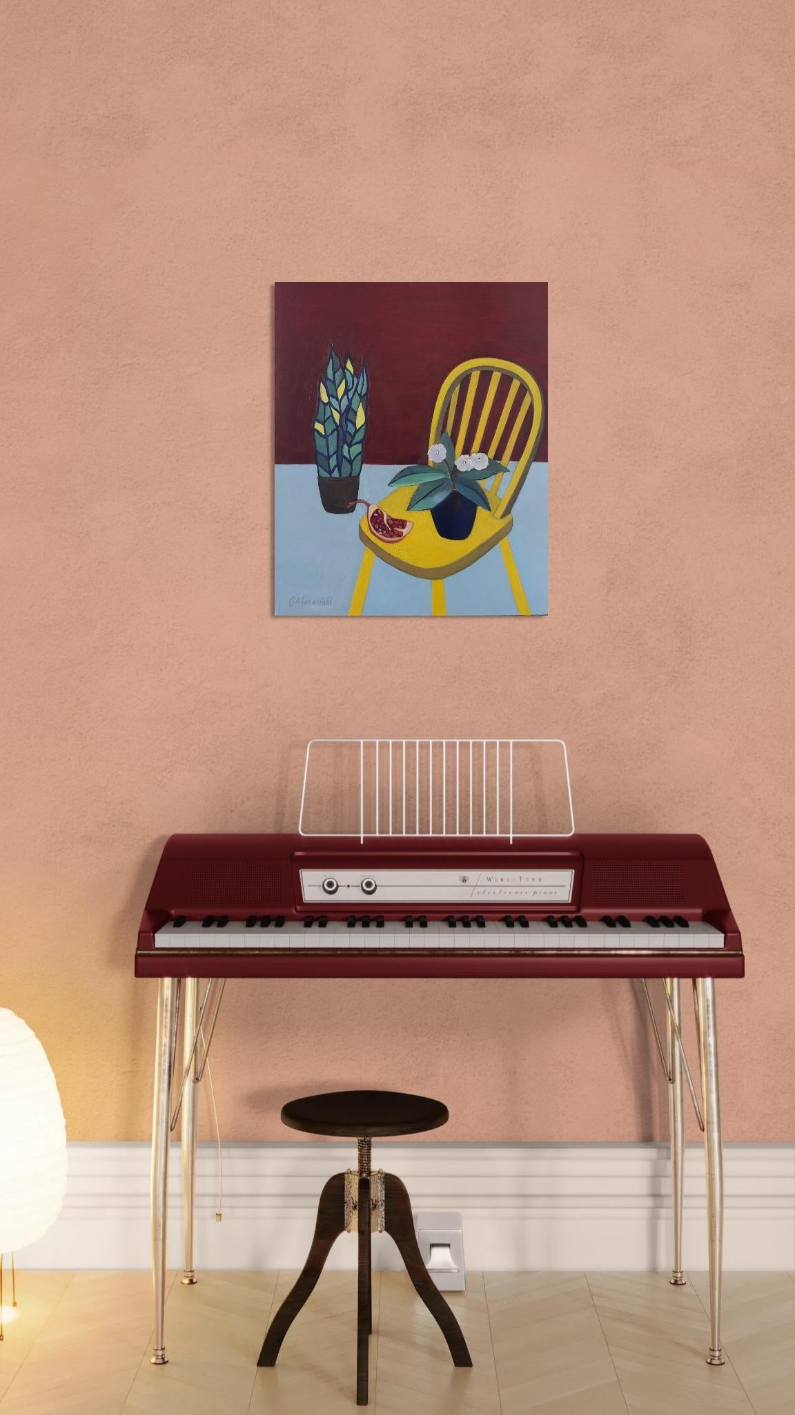 Stillife mit Granatapfel im Angebot 4