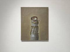 PORZELAIN UND GOLD TEACUPS - Zeitgenössischer Realismus / Stillleben