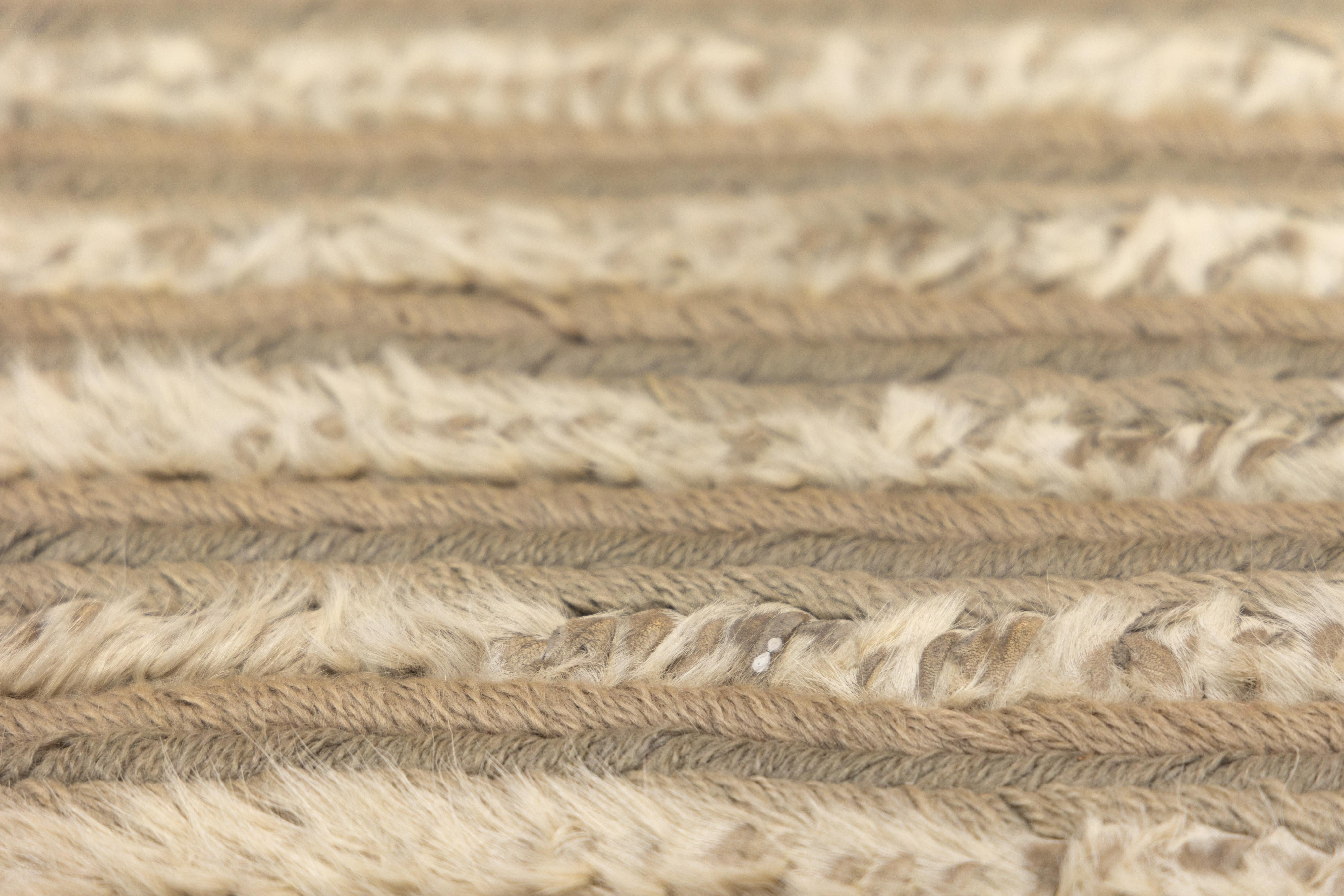 Olga de Amaral casa de Amaral 1986 seltenes Wandtextil Wolle, Leder und Pferdehaar (Moderne) im Angebot