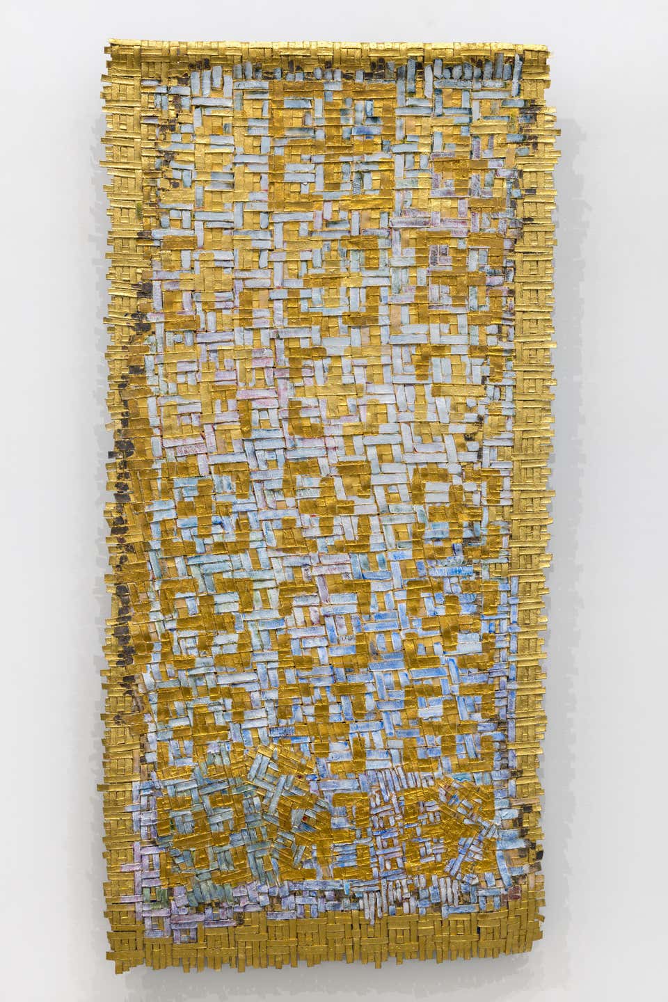 Memento 7 - Contemporary Mixed Media Textile, 2010