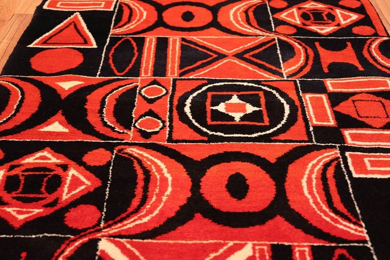Olga Fisch Formas Vintage Ecuadorian Rug For Sale at 1stdibs