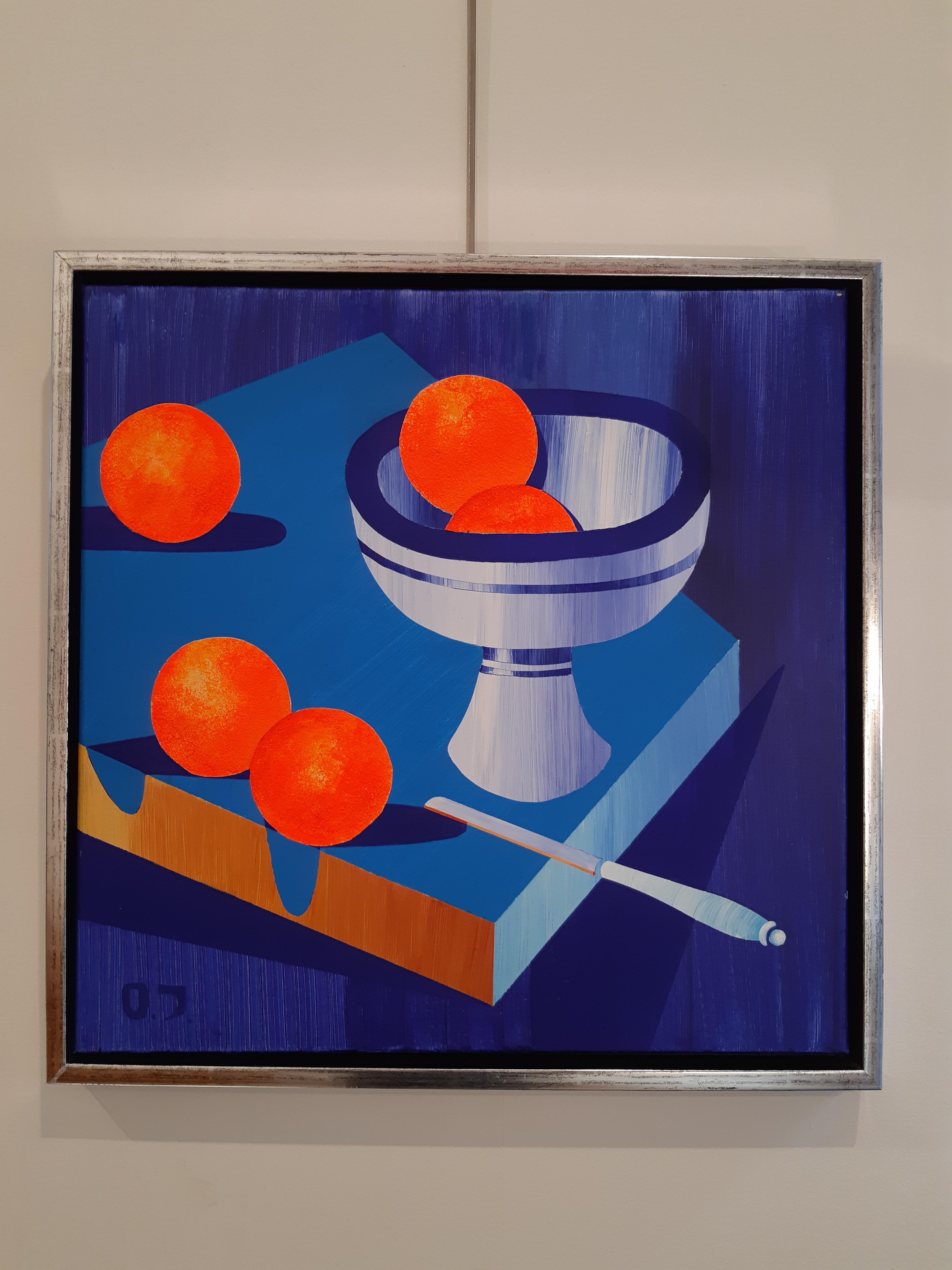 Olga Jakobsen Acrylic on Canvas 2018 In Good Condition In Toulouse, Midi-Pyrénées