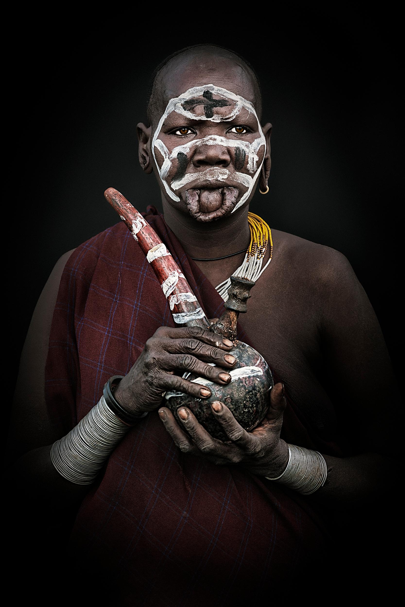 Olga Michi Color Photograph - Tribal Heirloom
