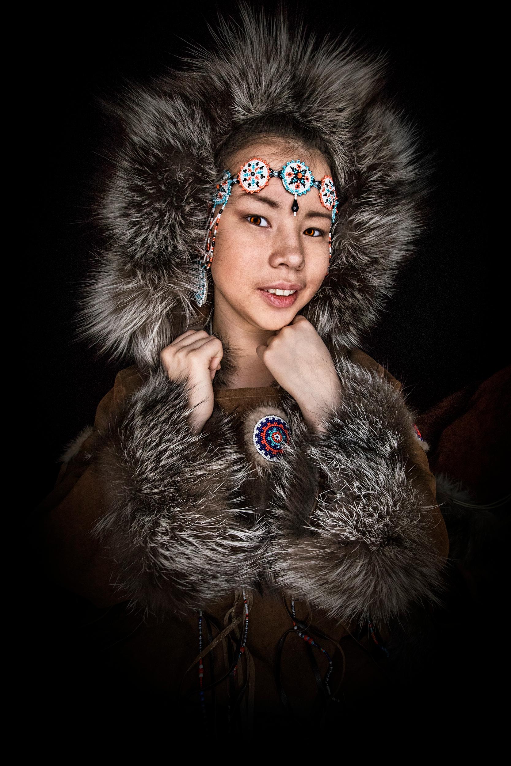 Olga Michi Portrait Photograph - Warmth of the North