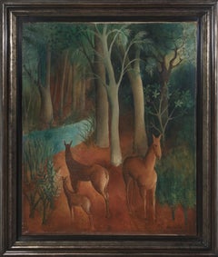 Olga Sacharoff. Untitled. 1930. Oil on canvas. 64 x 53 cm.
