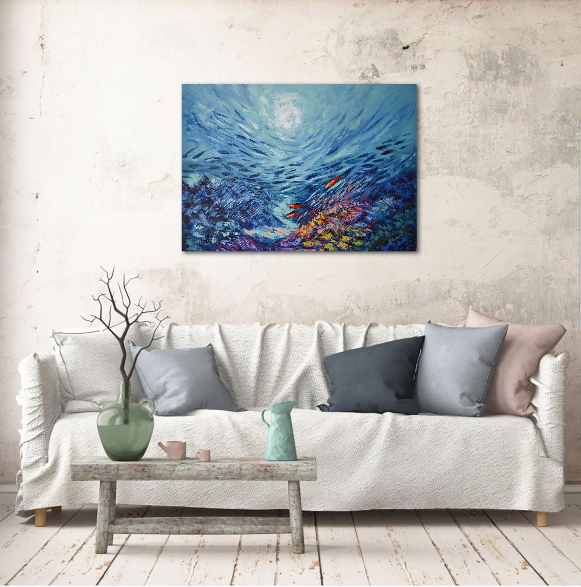 underwater painting