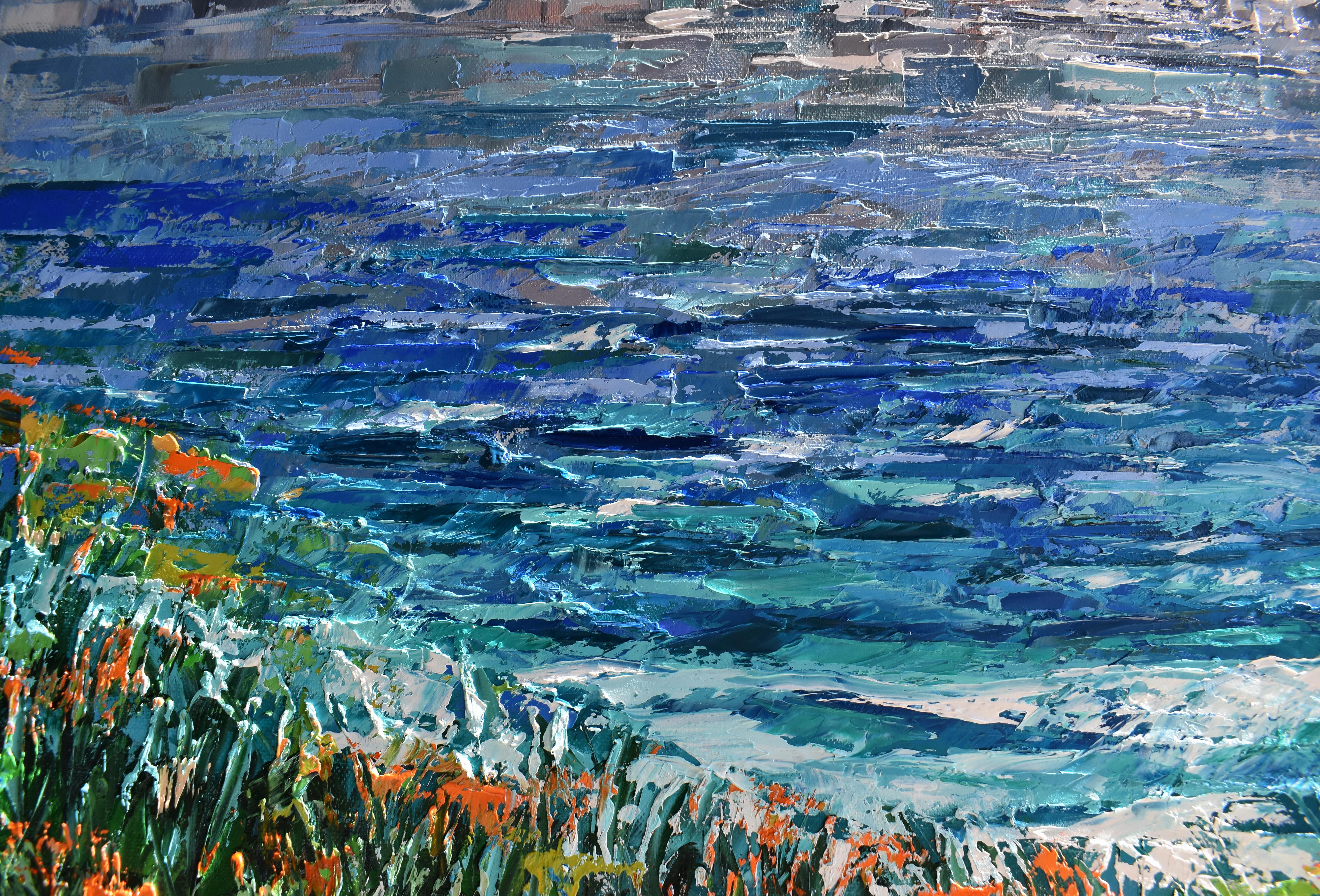 Breath of Antarctica Ölgemälde Original Kunst im Angebot 5