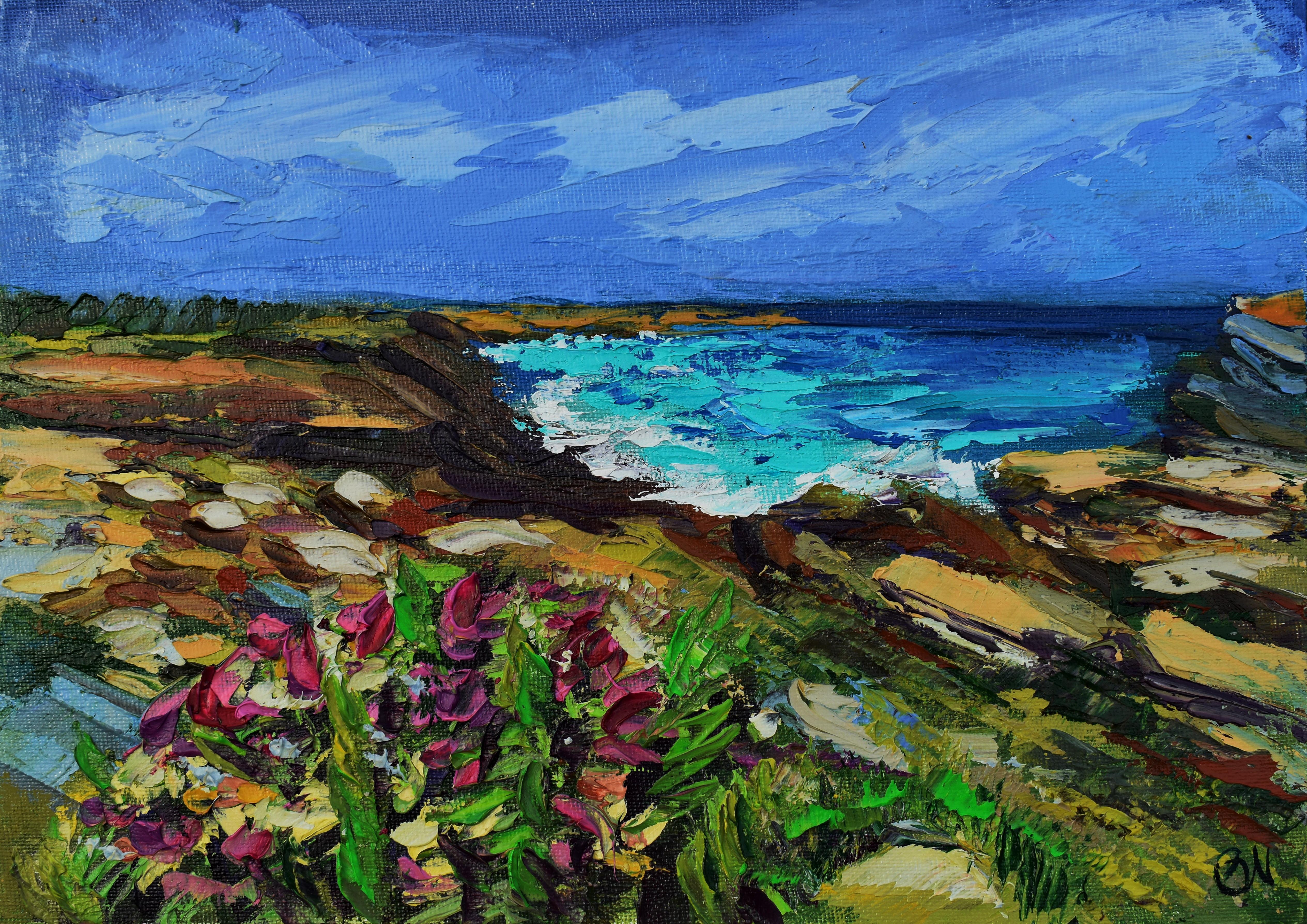 Interior Painting di Olga Nikitina - Paesaggio marino di Townes