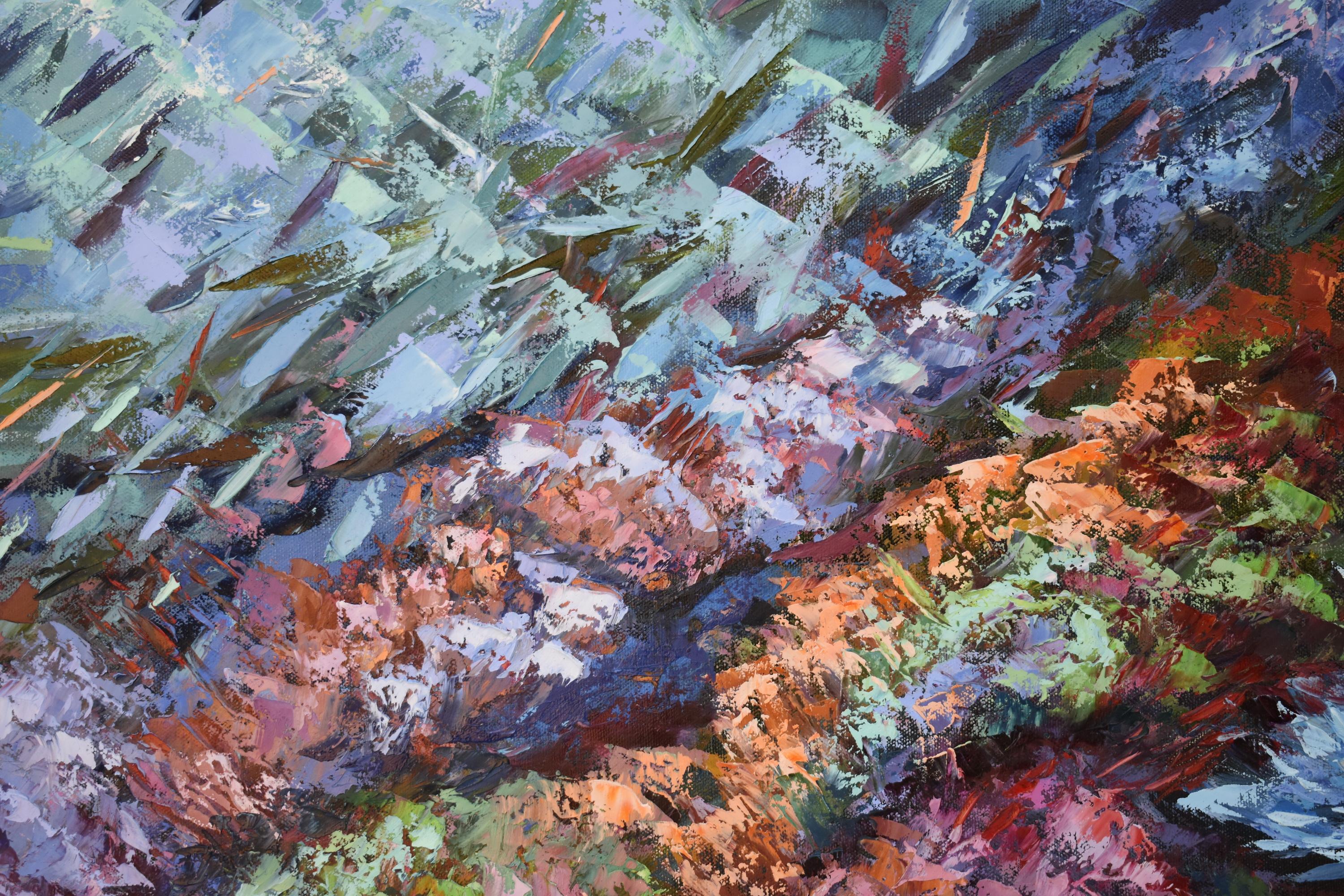 Coral Reef Painting Ocean Art Underwater Seascape Original Painting For Sale 2