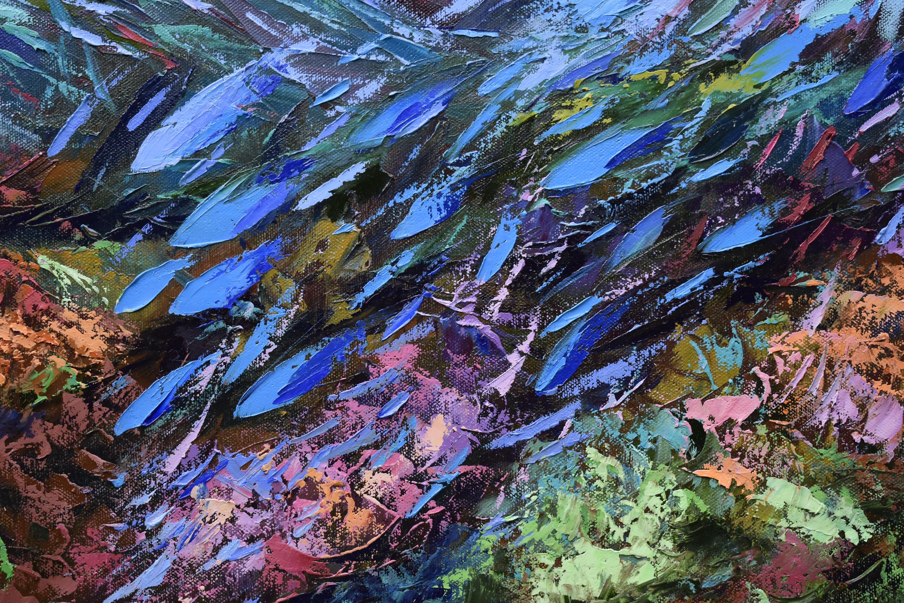 Coral Reef Painting Ocean Arts Underwater Seascape Original Painting 6