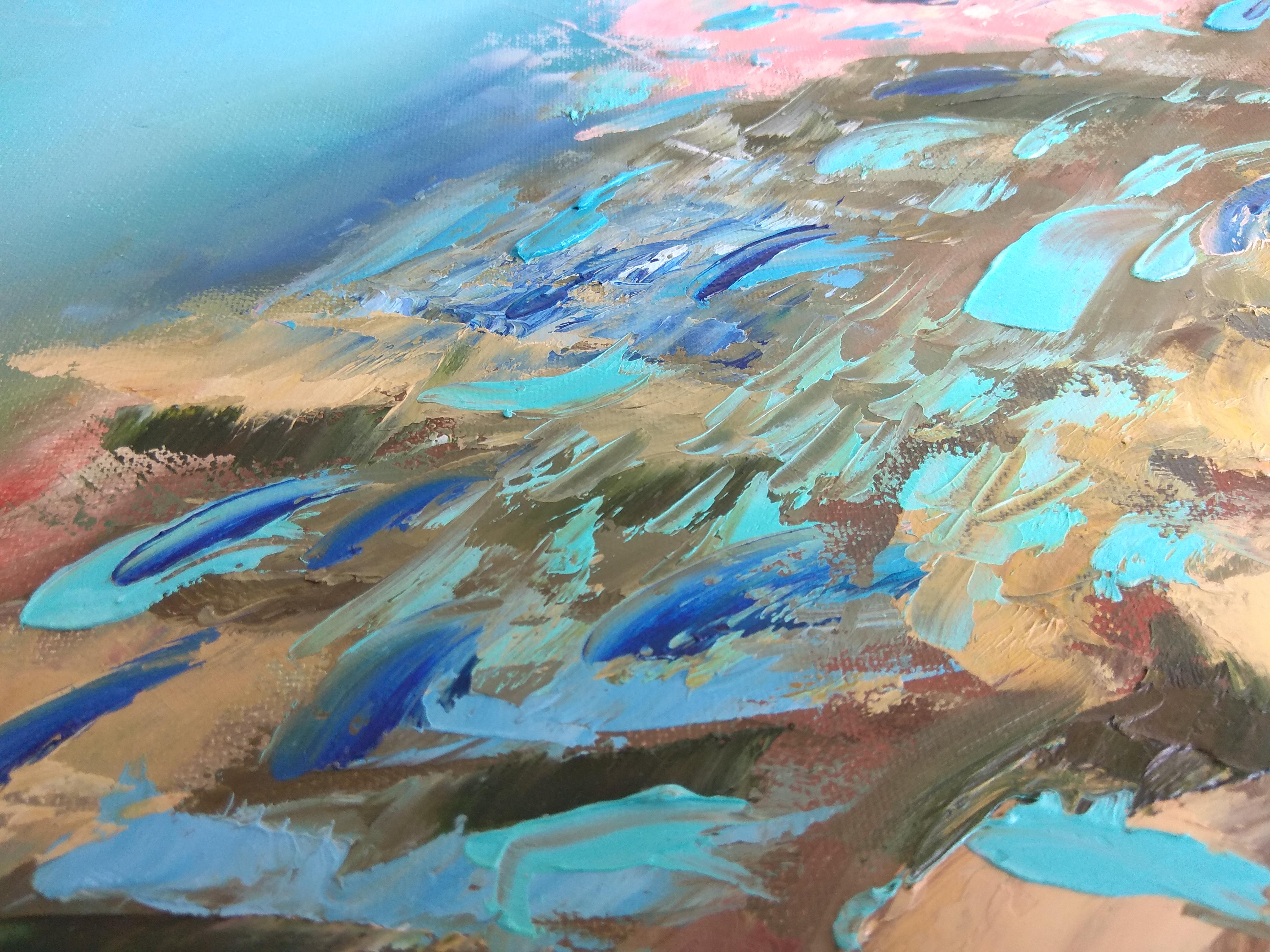 Pesce Pittura Barriera Corallina Arte Originale Oceanic Arts 2