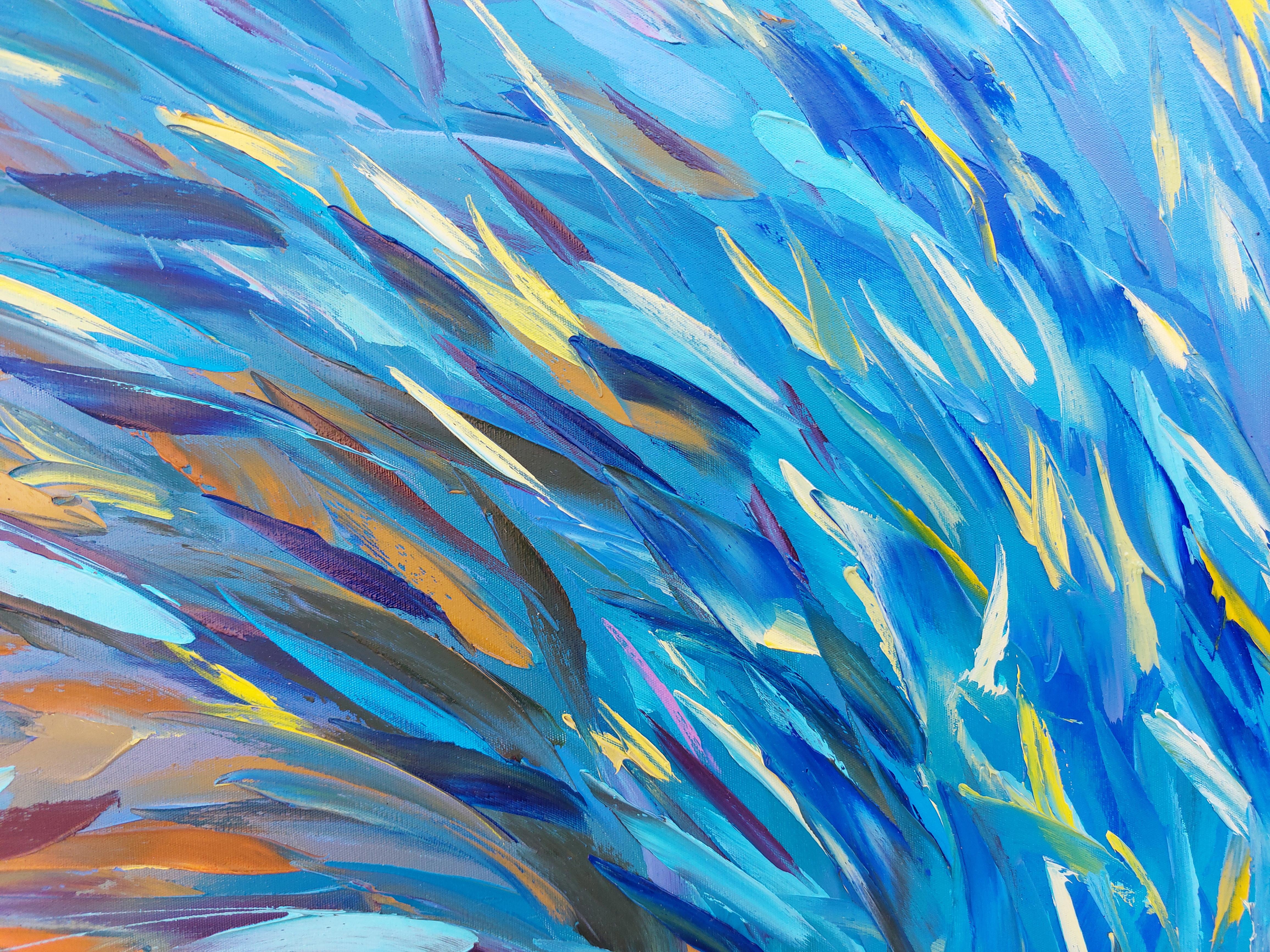 Hawaii Tropical Fish Painting Underwater Art For Sale 8