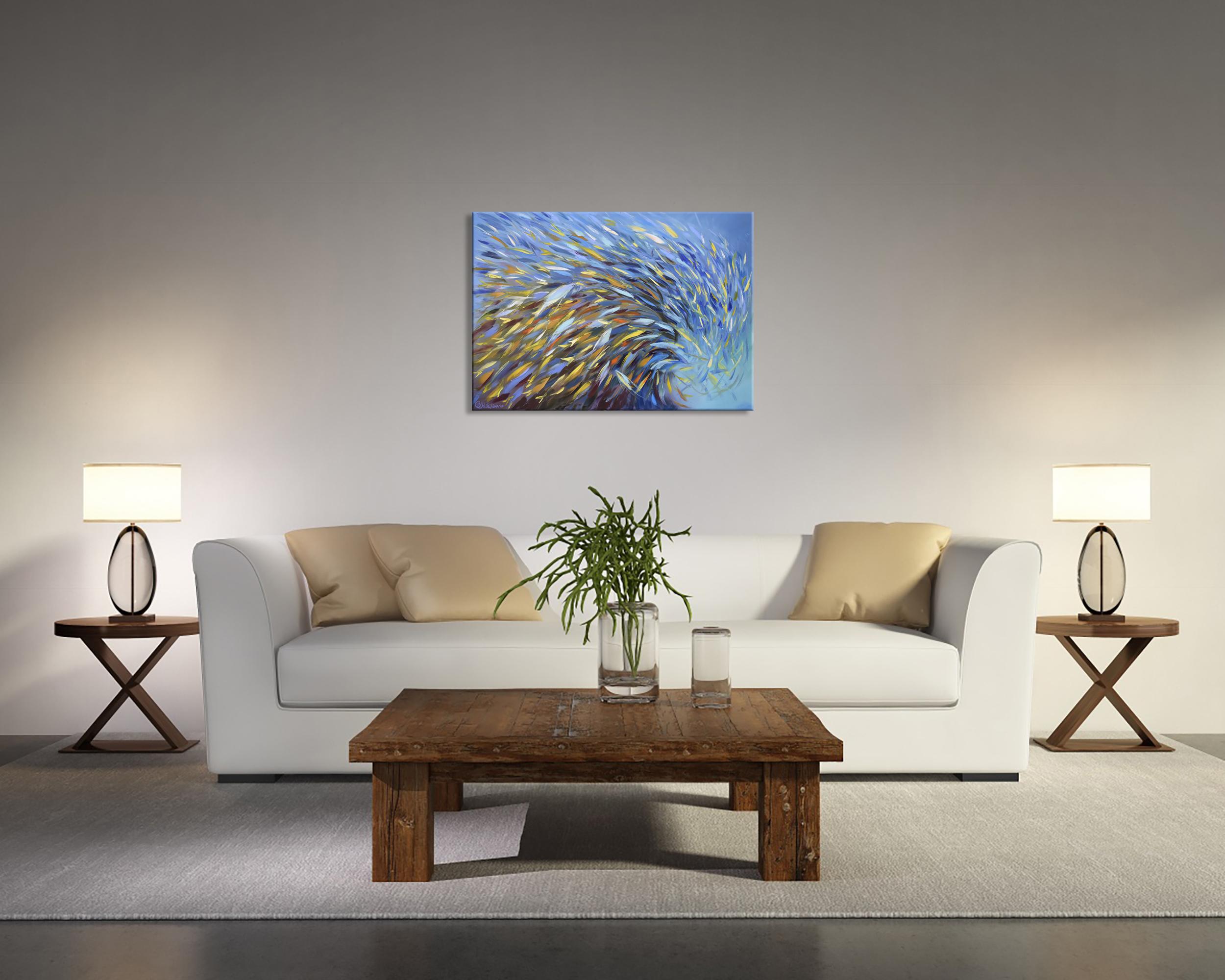 Hawaii Tropical Fish Painting Underwater Art For Sale 4
