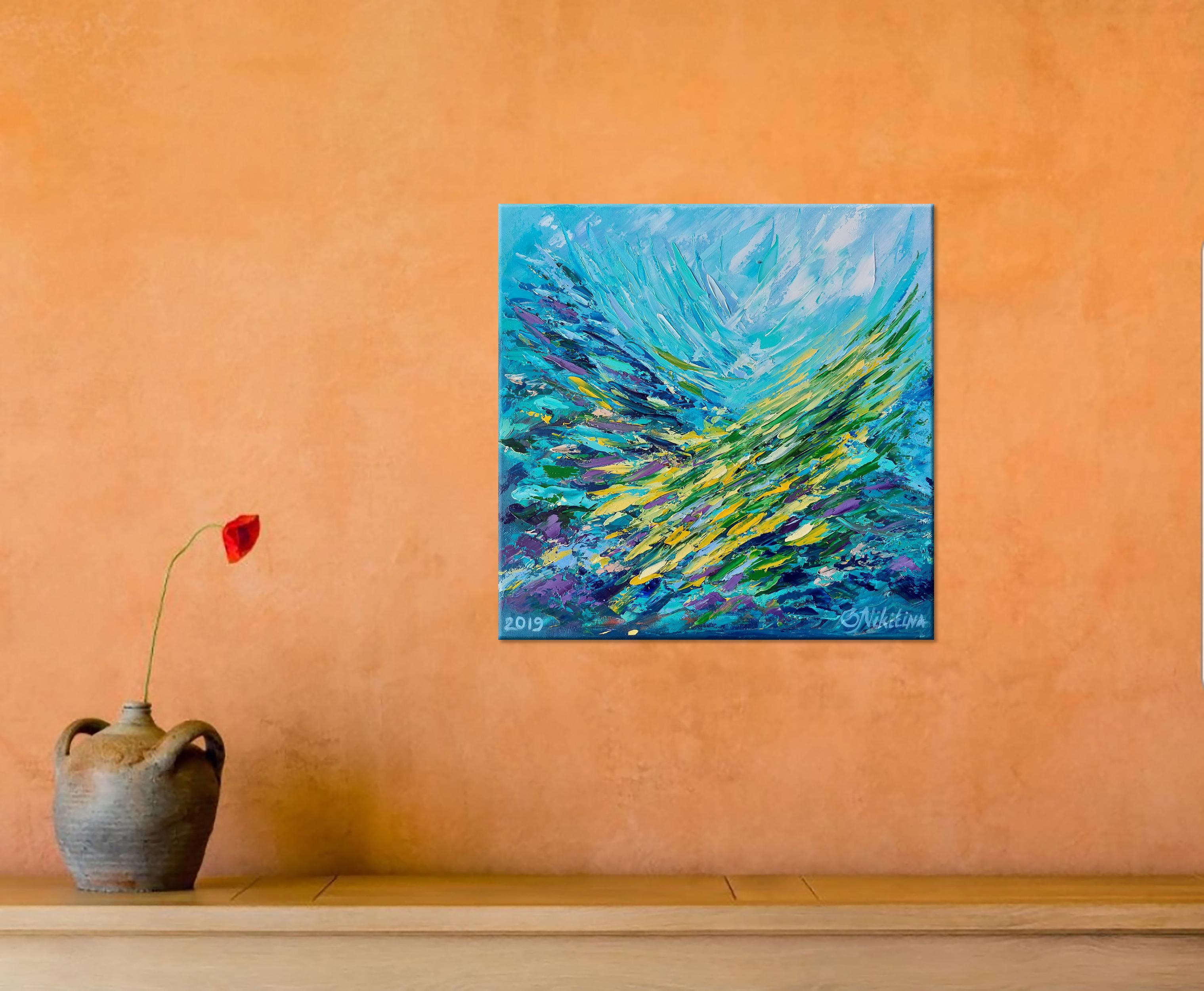 abstract fish paintings