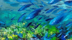 Pulse of the Ocean Oil Painting on Canvas 150x100cm