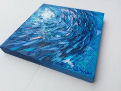 Sardines Painting Oil Original Art