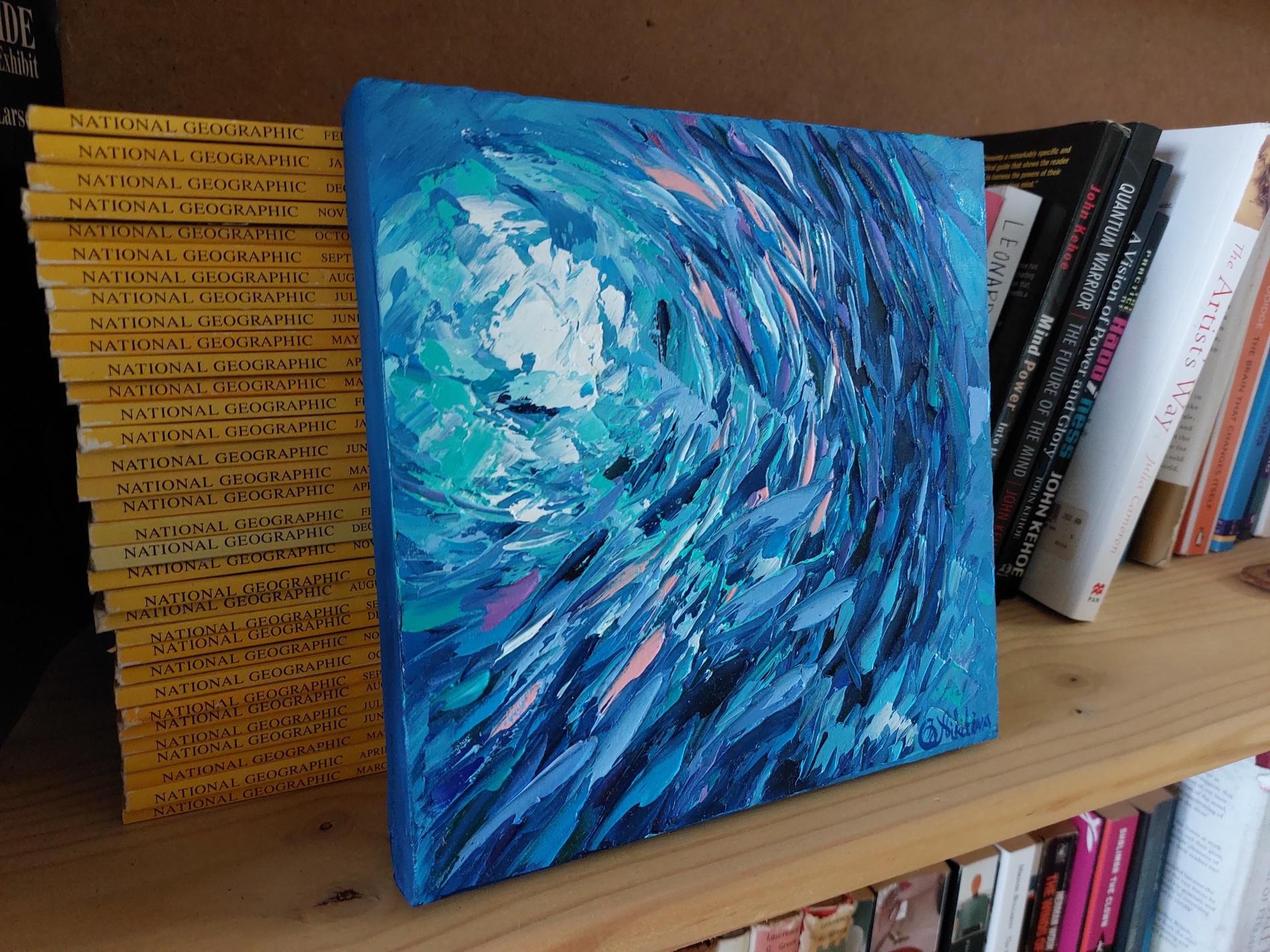 Sardines Painting Oil Original Art For Sale 3