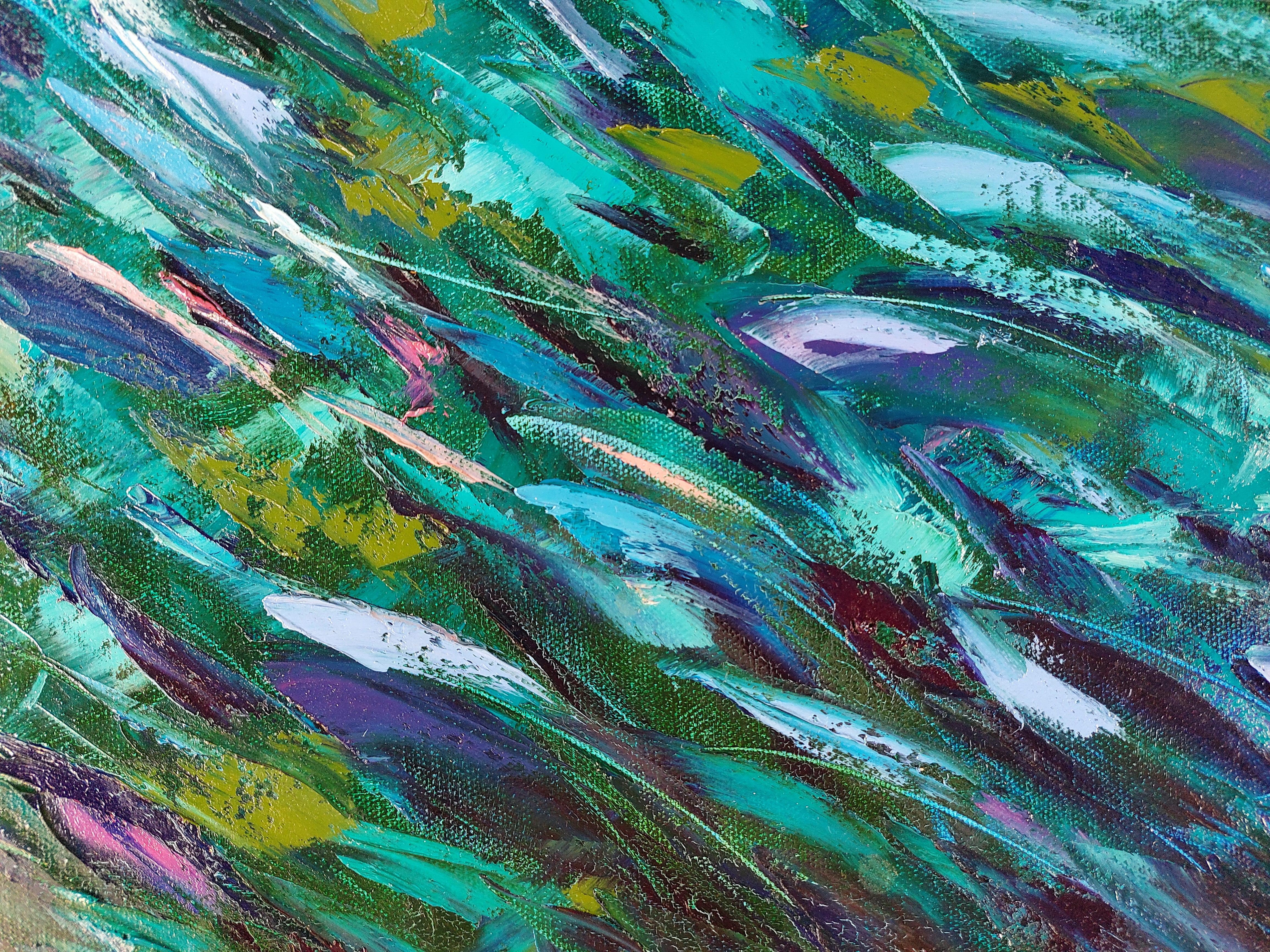 La PINTURA SUBMARINA DE SARDINAS se creó bajo el agua a 7,1 m de profundidad en venta 2