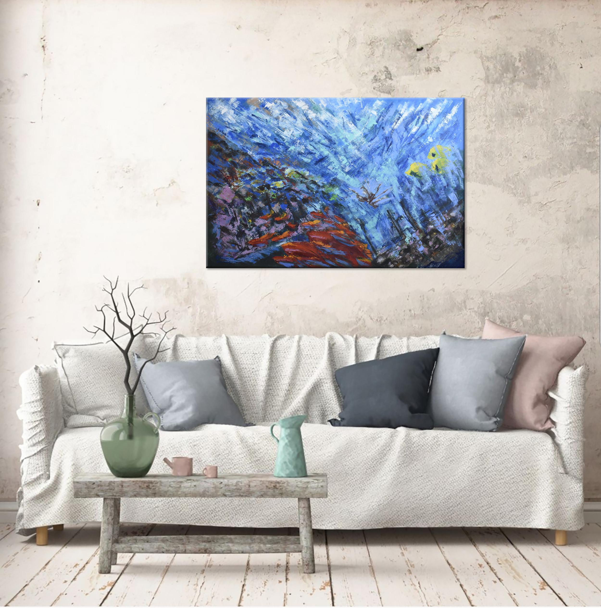 Seven Days Underwater was created underwater during scuba diving For Sale 4