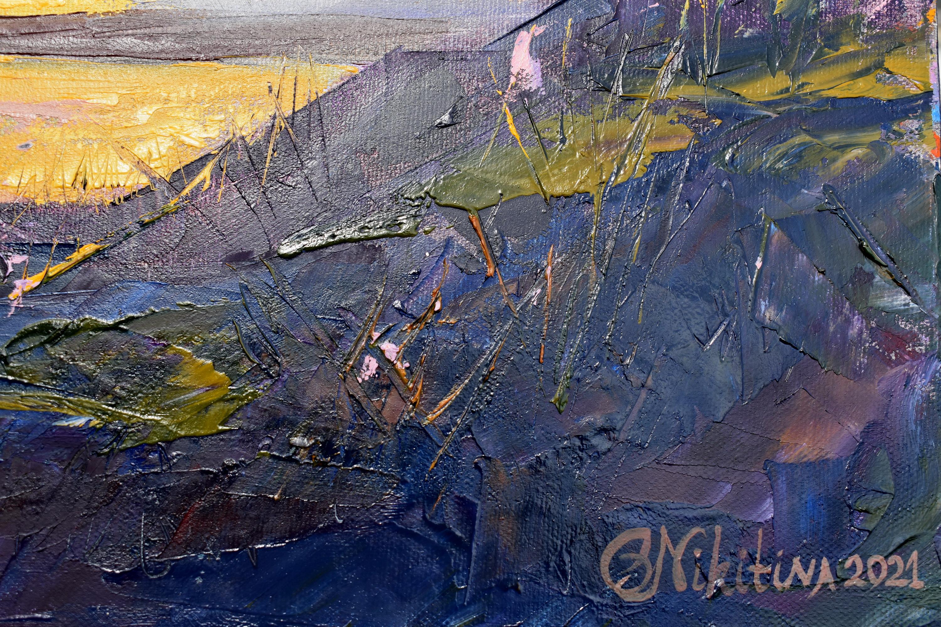 Titre : Paysage marin au coucher du soleil 
MATERIAL : Peinture à l'huile sur toile, couteau à palette
Expédition : tendu sur un cadre en bois, dans une boîte avec numéro de suivi

Prêt à être accroché

⭐ À PROPOS DE L'ARTISTE ⭐

🎓 Éducation