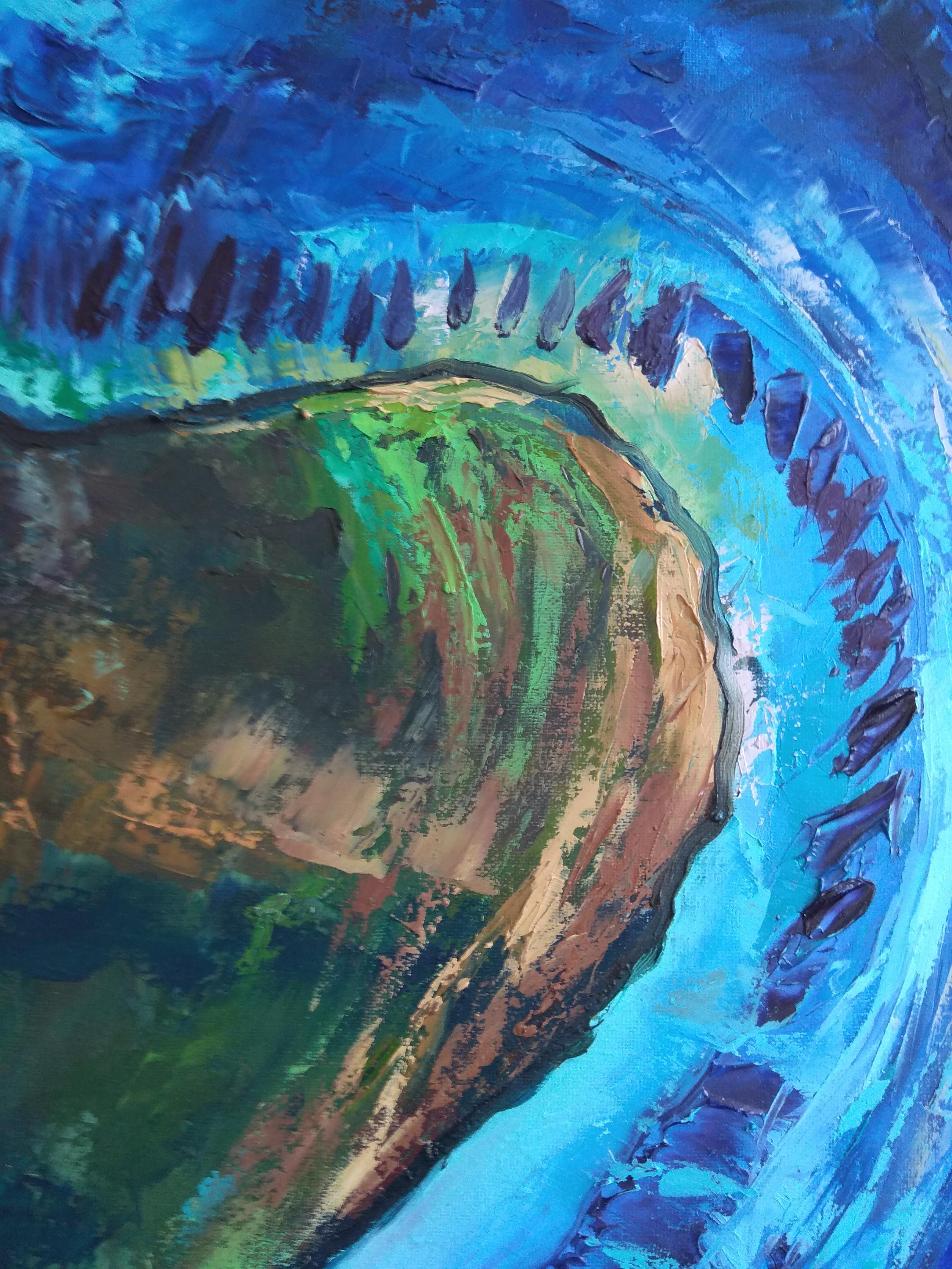 Unterwasserkunst Tridacna Meeresleben im Angebot 4