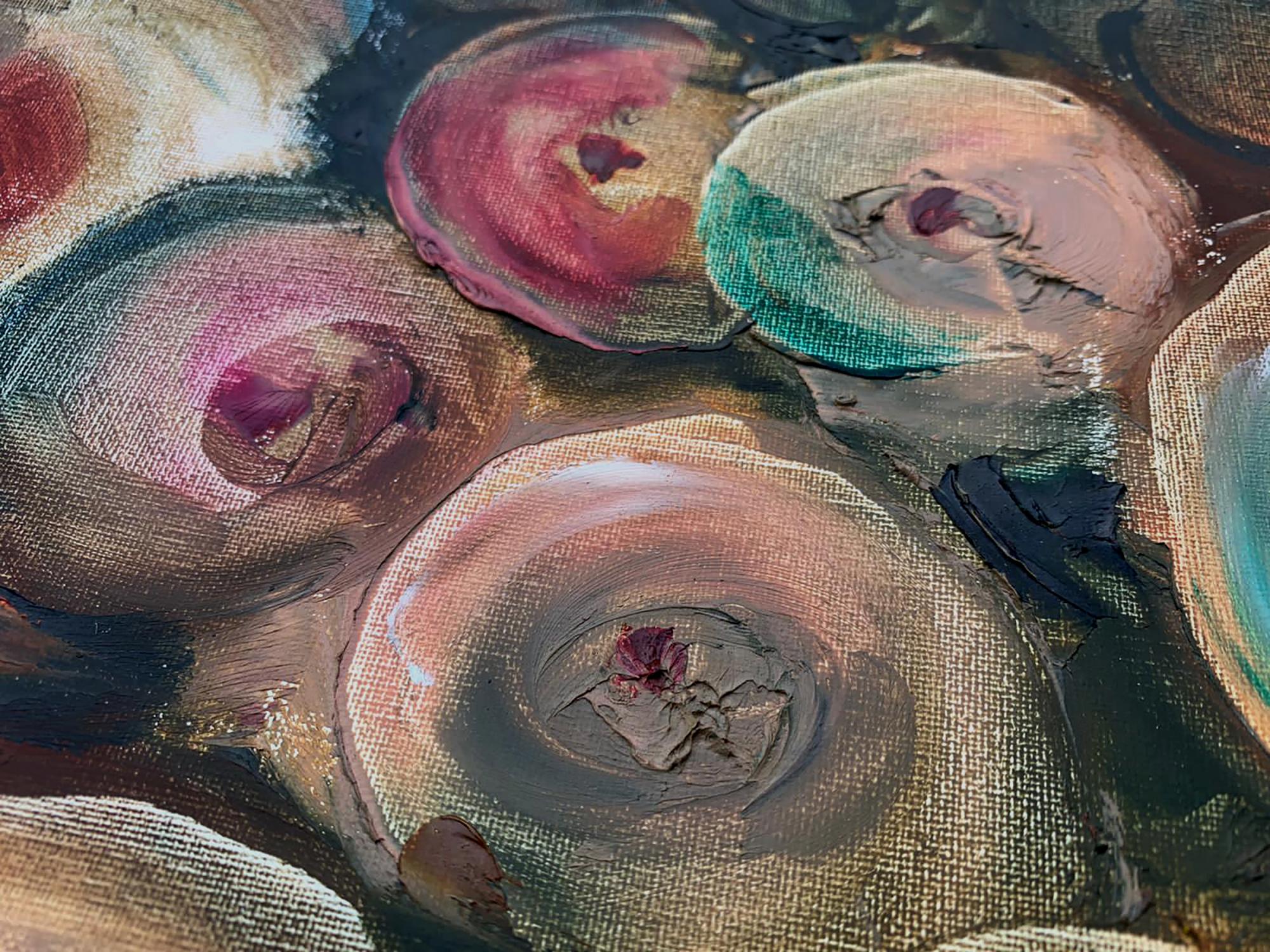 Materiales: óleo sobre lienzo, 20x28
Envío: Enrollado en tubo o estirado 
Estilo: impresionismo subacuático, arte con espátula, pintura empastada

¿Buscas una obra de arte única e irrepetible para añadir a tu colección? No busques más, esta