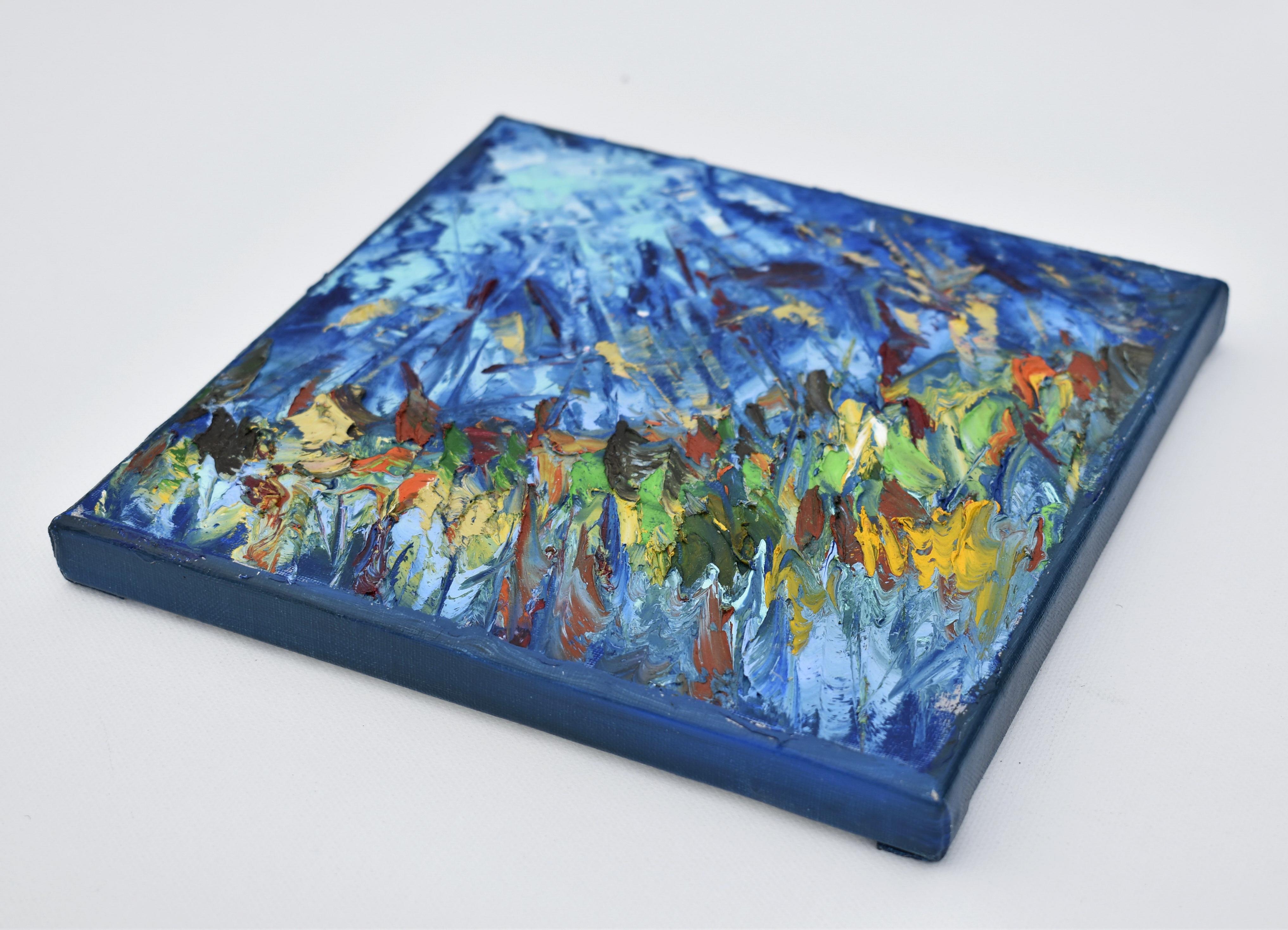PINTURA SUBMARINA Ocean Music se hizo bajo el agua - Painting de Olga Nikitina