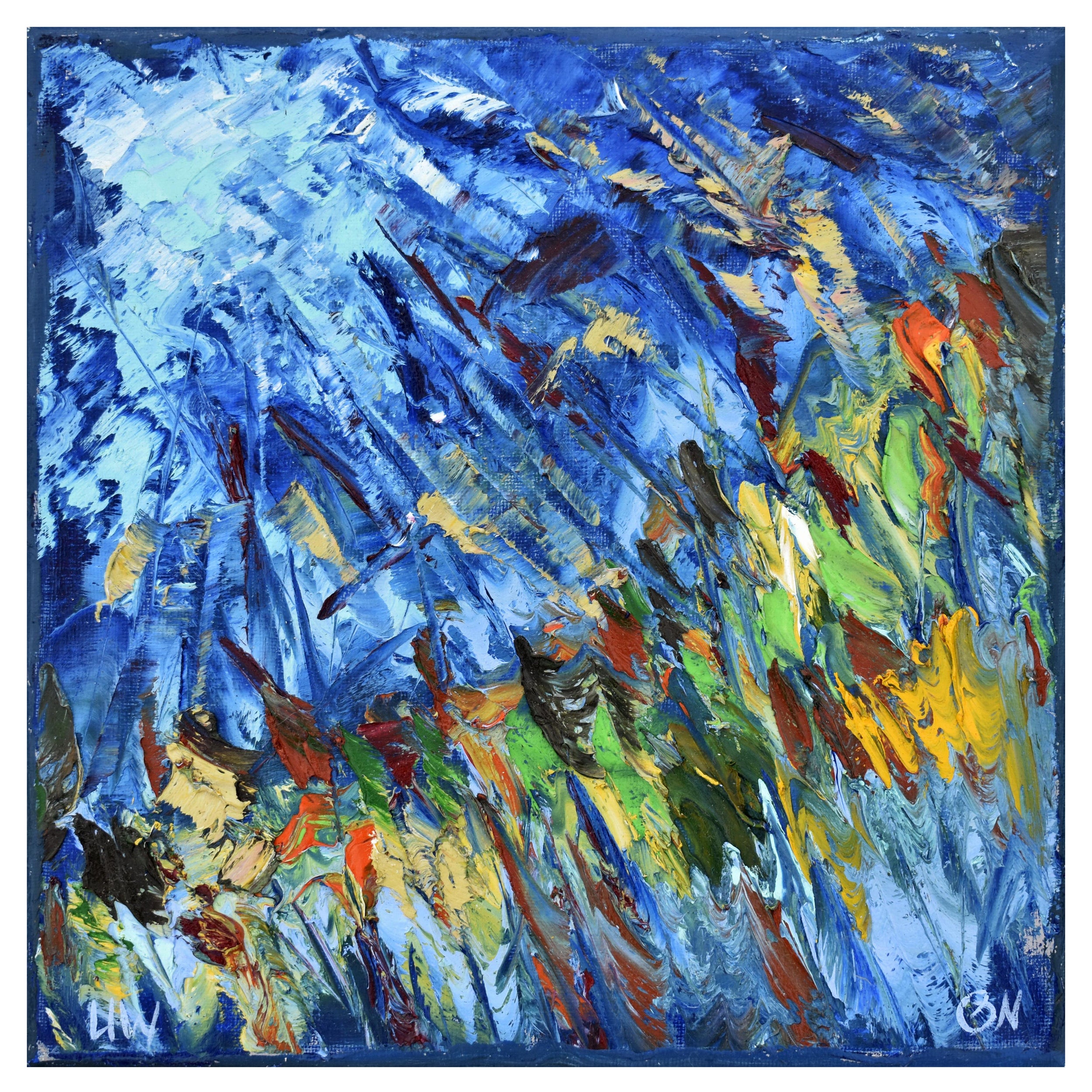 PITTURA SOTTOMARINA Ocean Music è stata realizzata sott'acqua.