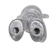 Little Bear, Pop Art Ceramic and Acrylic Sculpture by Olga Patricia Lenis