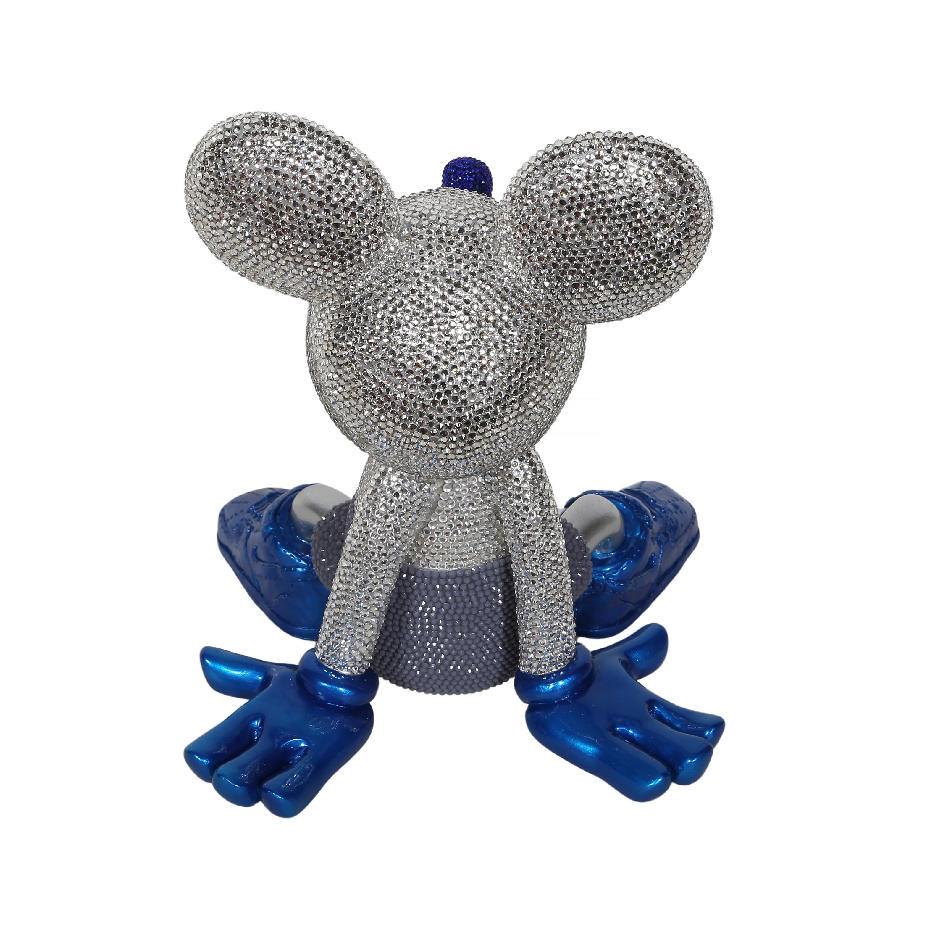Mickey Mouse, Pop Art Resin and Aerosal Sculpture by Olga Patricia Lenis For Sale 3
