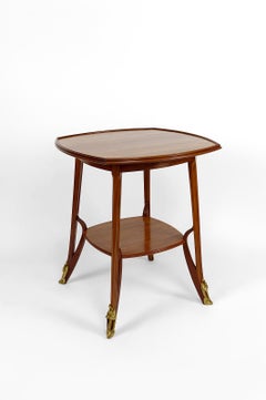 Olga Pedestal Table by Louis Majorelle, France, circa 1900