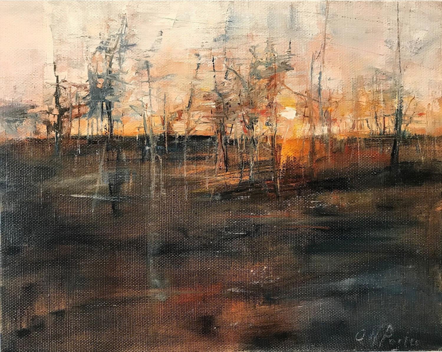 Busca ENVÍO GRATUITO AL COMPRAR

Homebound 16 x 20 pintura al óleo , galería envuelta y parte de la  Serie Paisaje en la Carretera en la Galería Jack Meier de Houston, Texas. La obra de Olga Porter se distingue por el movimiento y la abstracción