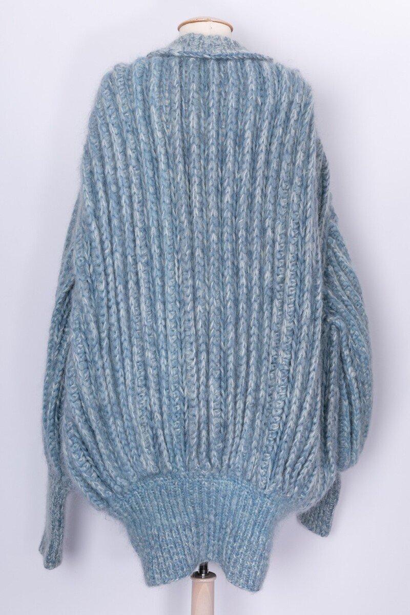 Grigio Maglione oversize Olga Rabaneda in vendita