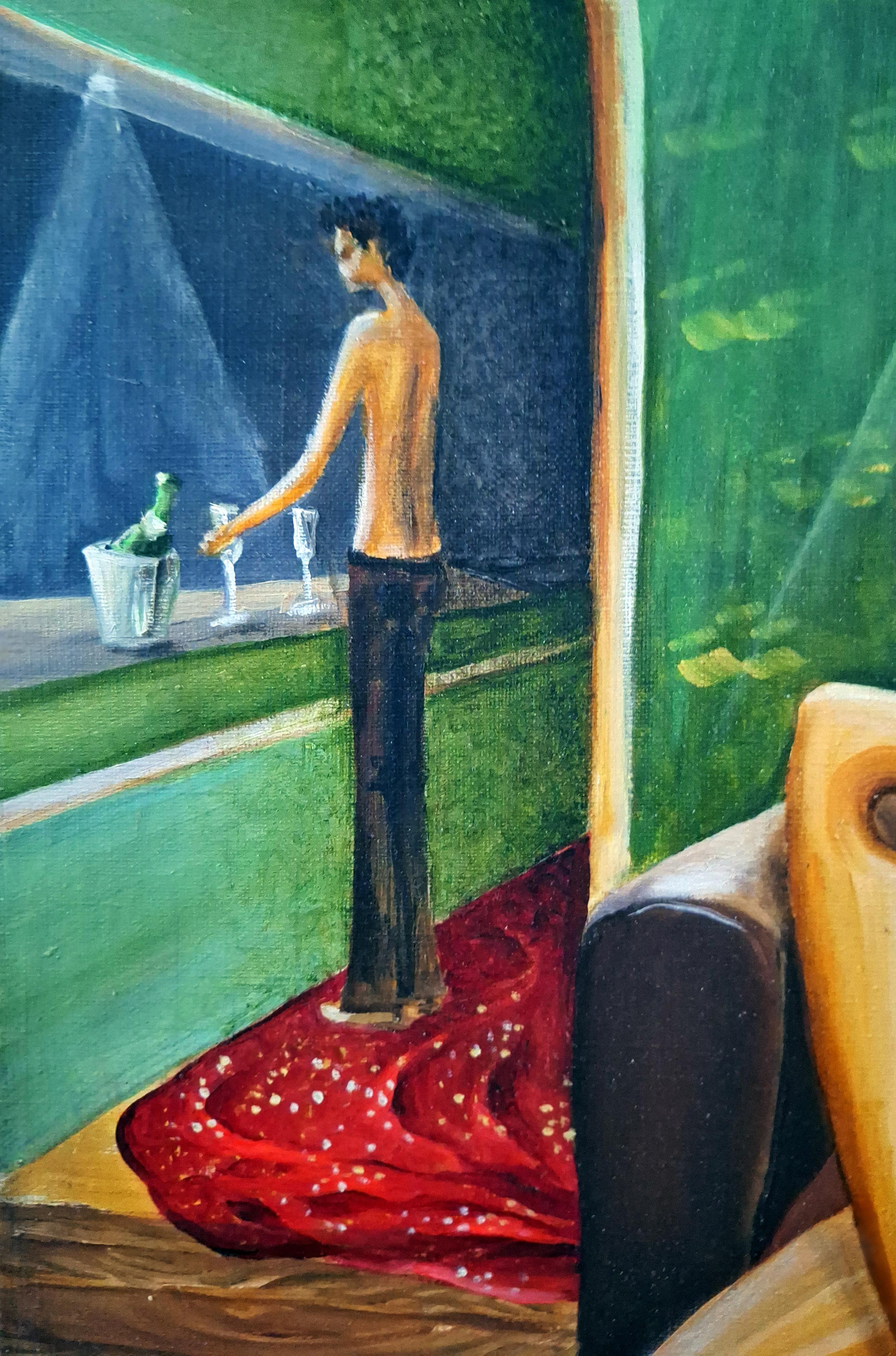 I was offended. - Painting by Olga Radionova