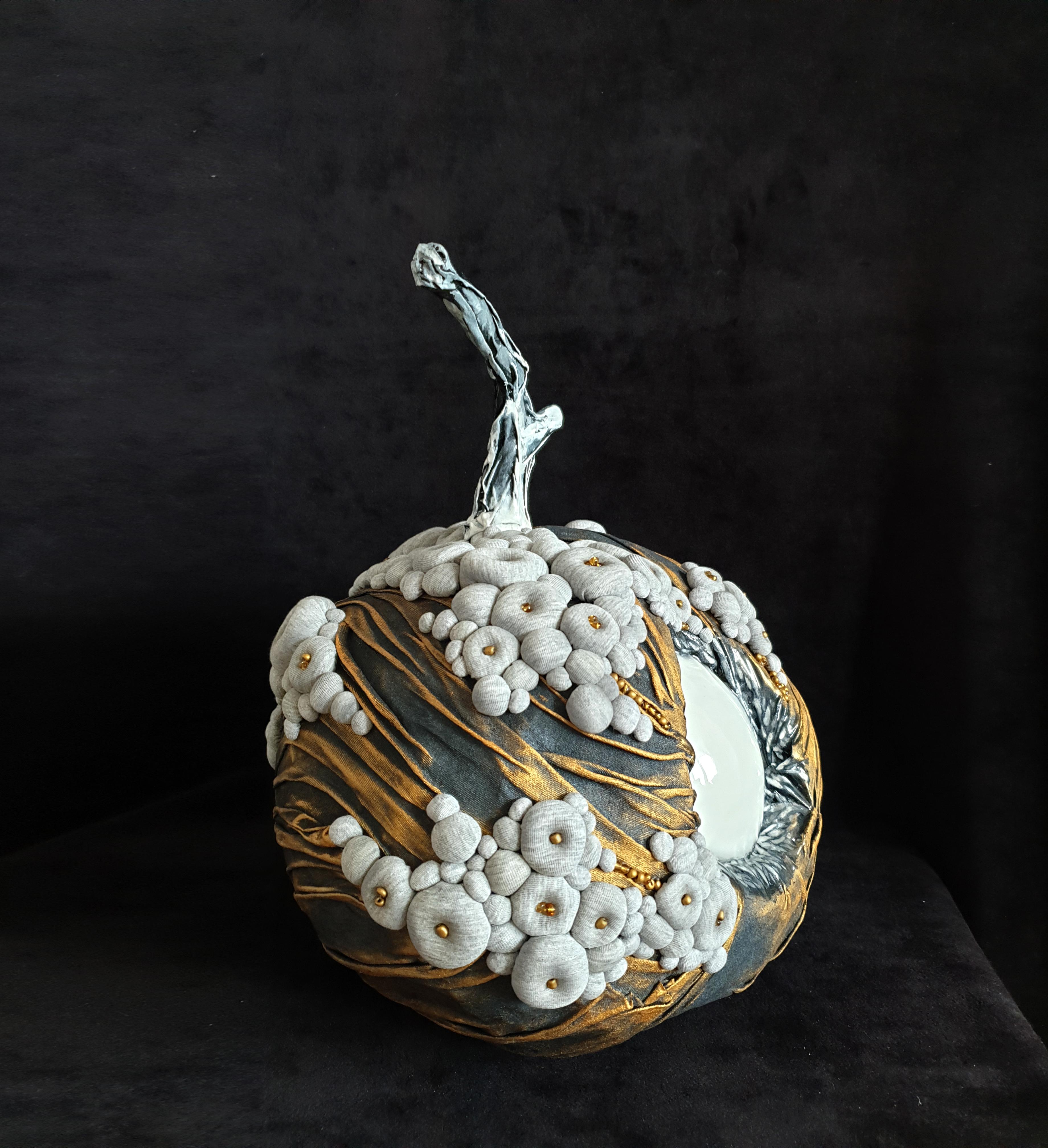 Apple of Eden (big) - Abstract Sculpture by Olga Radionova