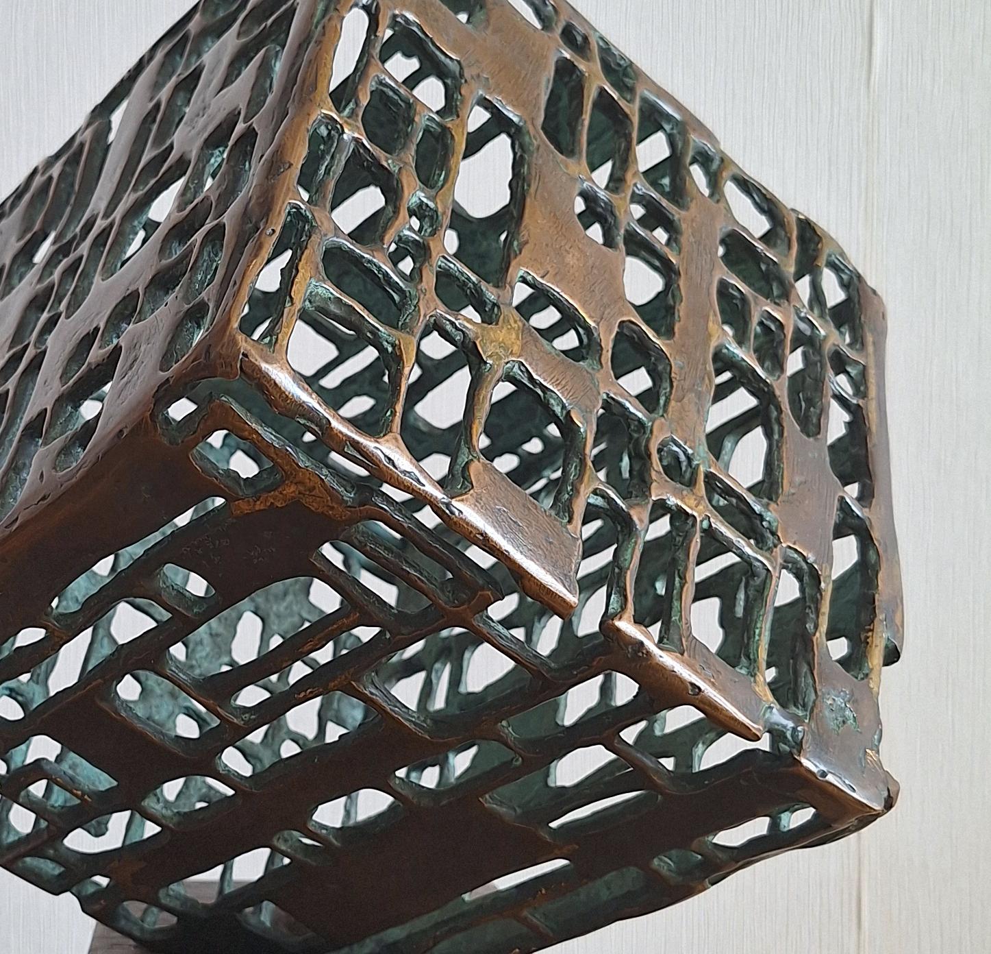 Cube. - Abstract Sculpture by Olga Radionova