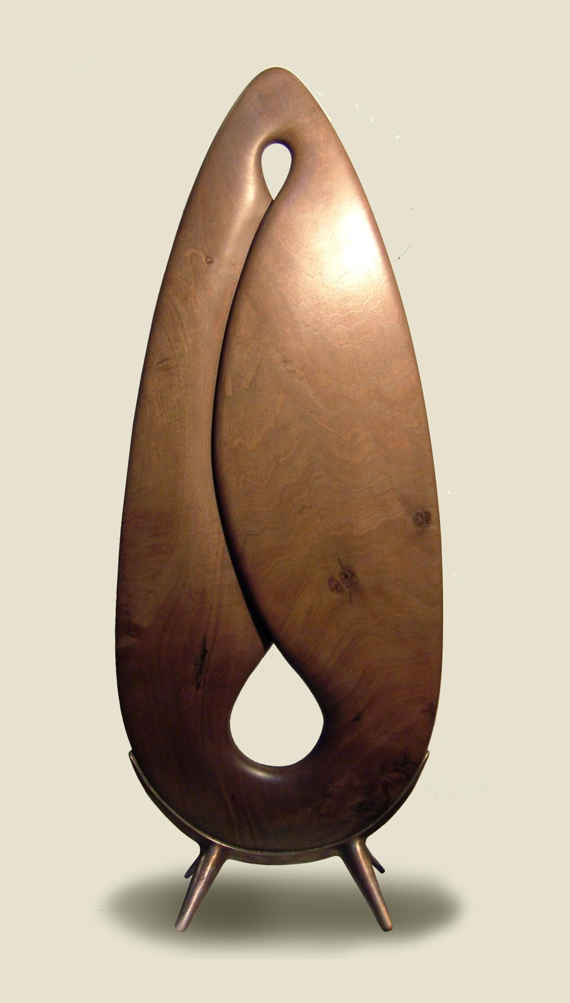 Olga Radionova Abstract Sculpture - Leaf.