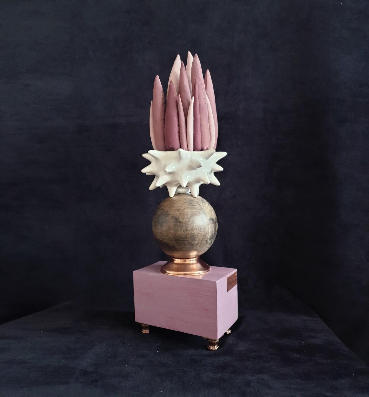 Pink Dous - Contemporary Sculpture by Olga Radionova