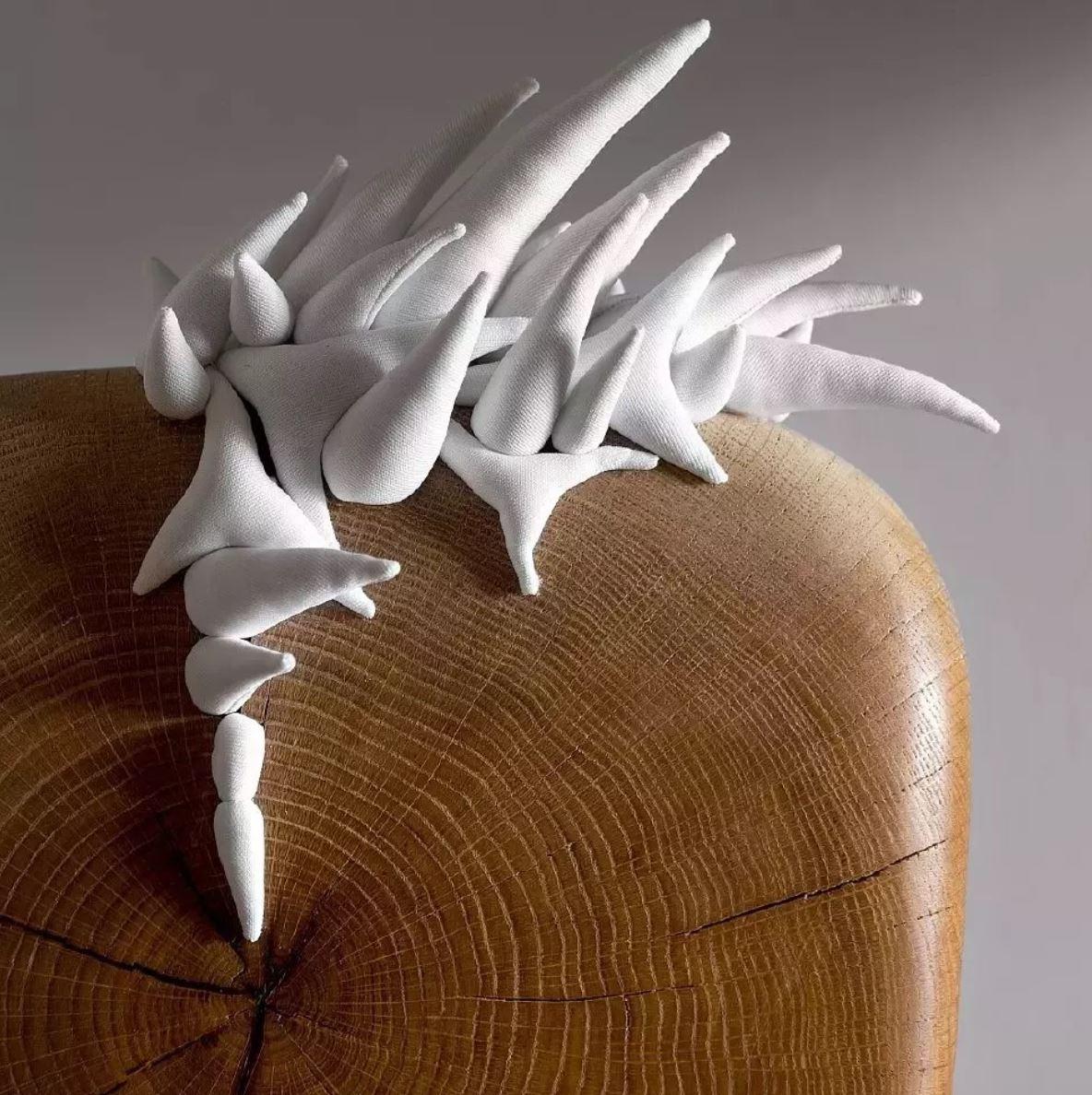 Tree of life #3 - Brown Abstract Sculpture by Olga Radionova
