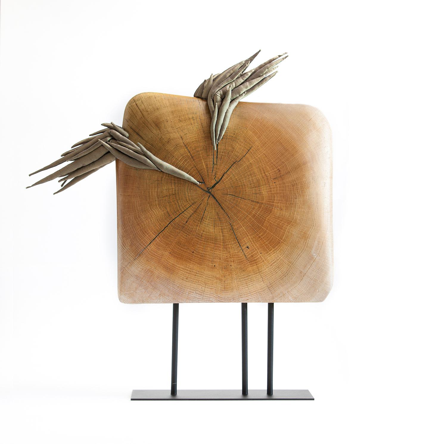 Olga Radionova Abstract Sculpture – Serie „Baum des Lebens“, Flügel
