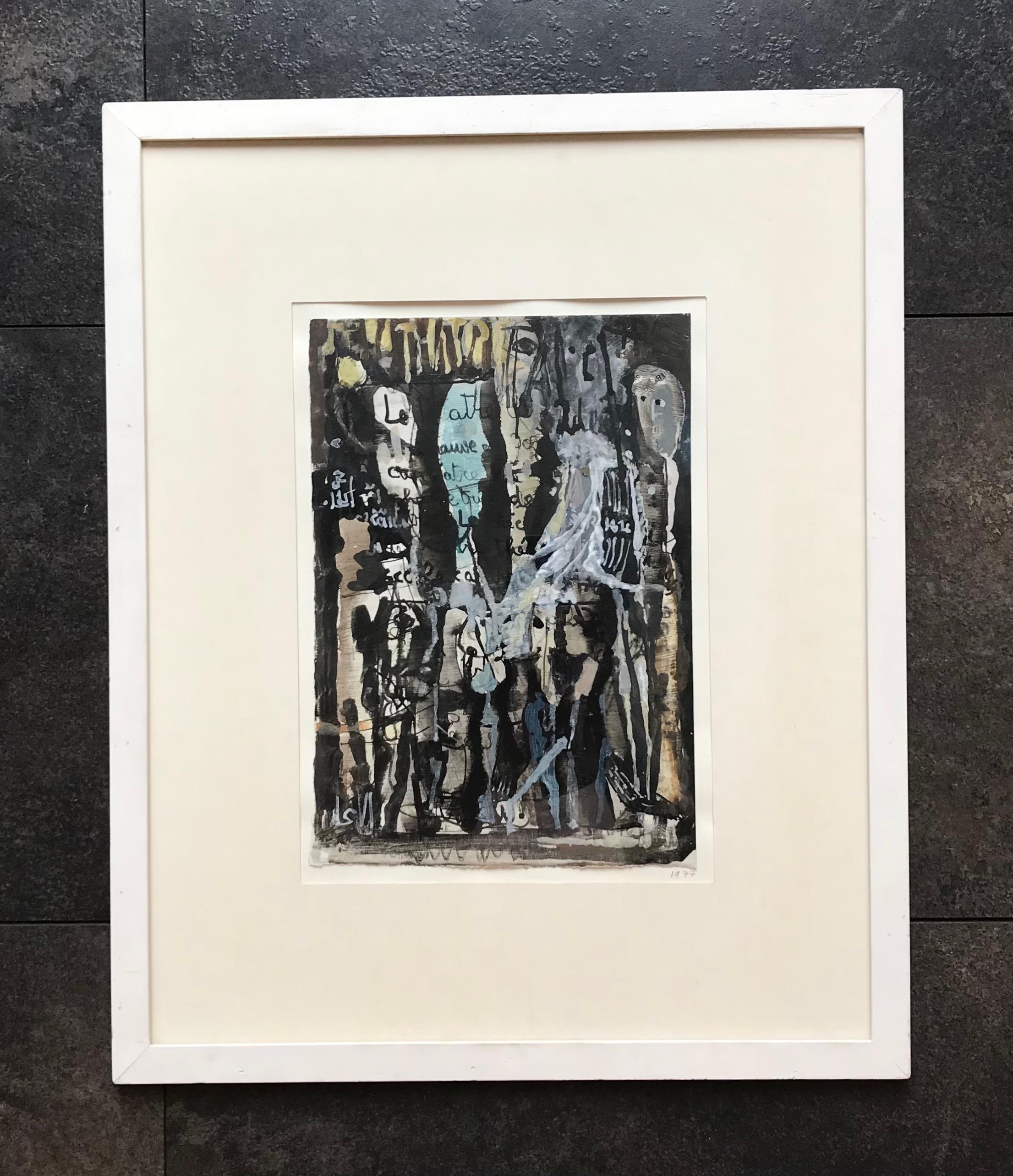 Ballad von Olga Reiwald – Aquarell – Painting von Olga REIWALD