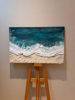Sea Breeze, Landscape Mixed Media, Acrylic on Canvas, 2026