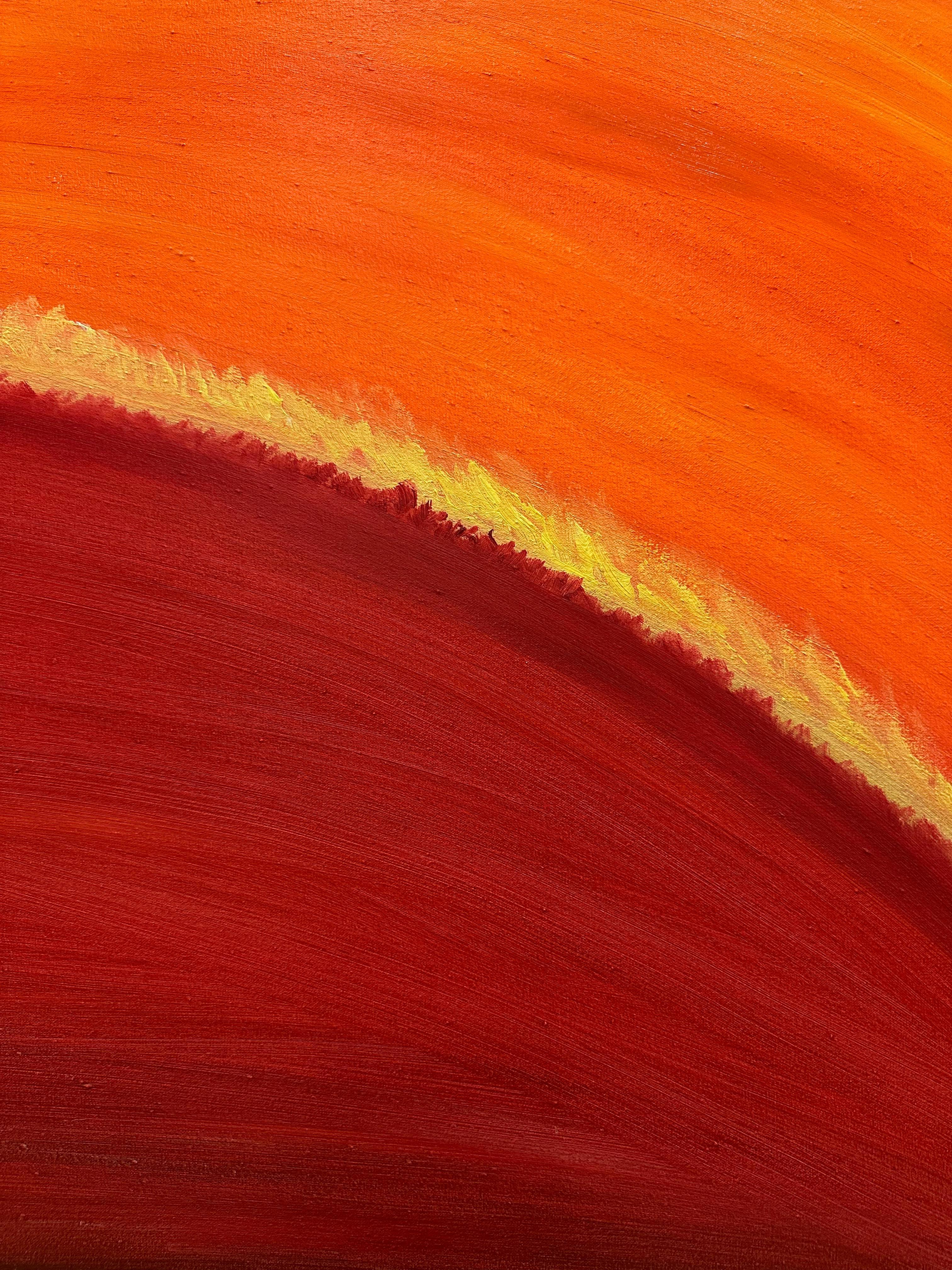 ''Fire Dragon'' - Painting by Olga Tkachenko 