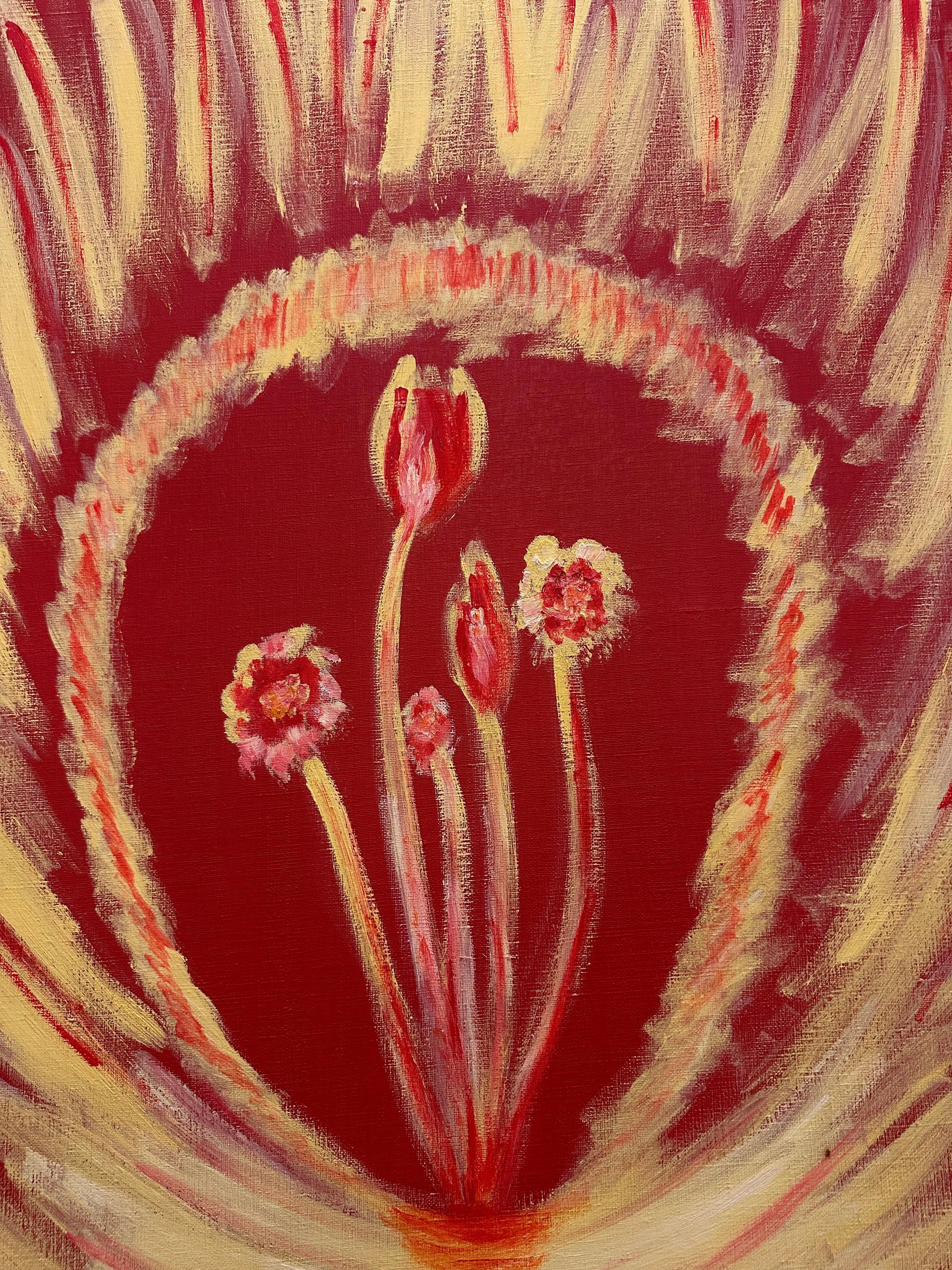 ''Flowers of Chernobyl'' - Painting by Olga Tkachenko 