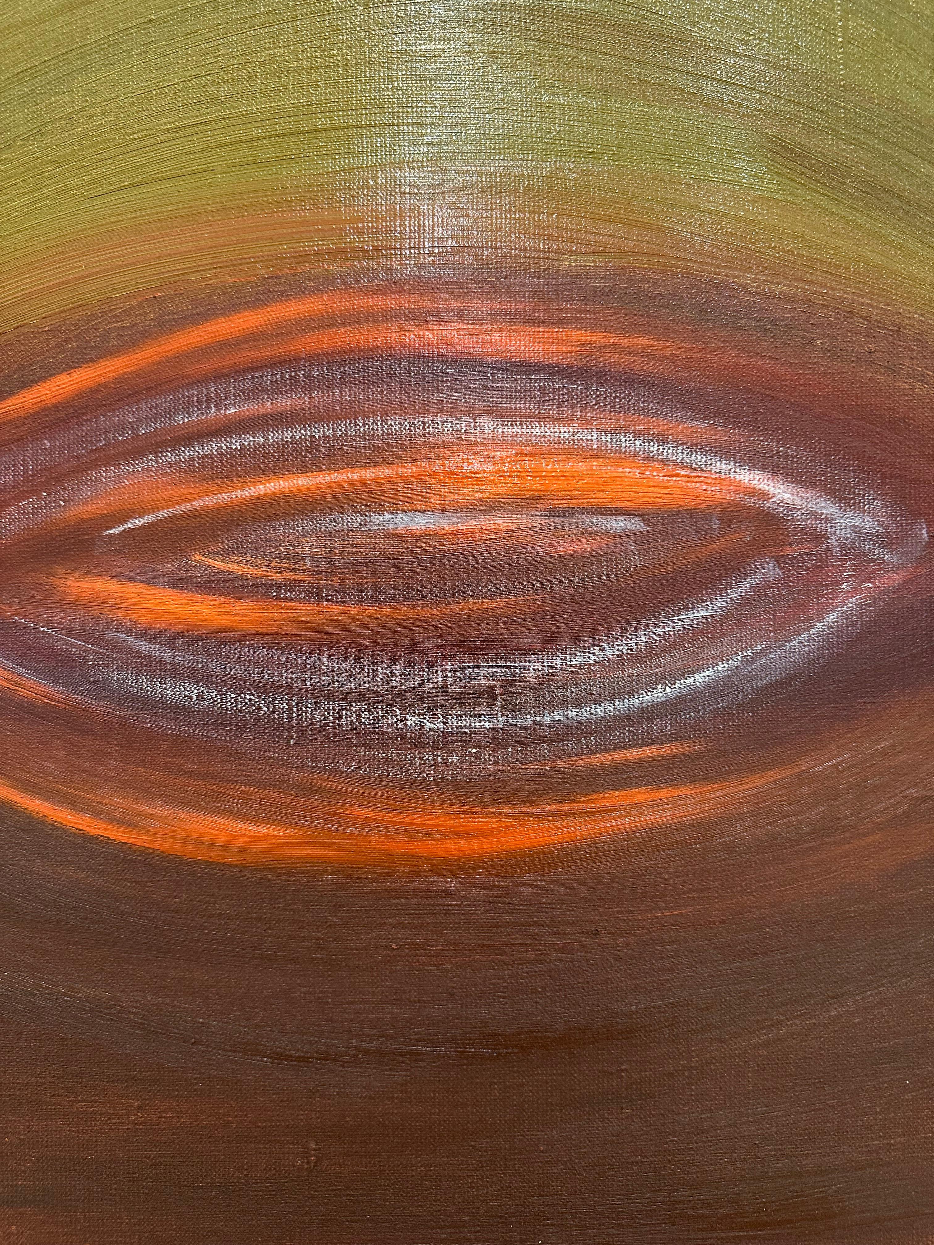 « Wound of the Earth » - Painting de Olga Tkachenko 