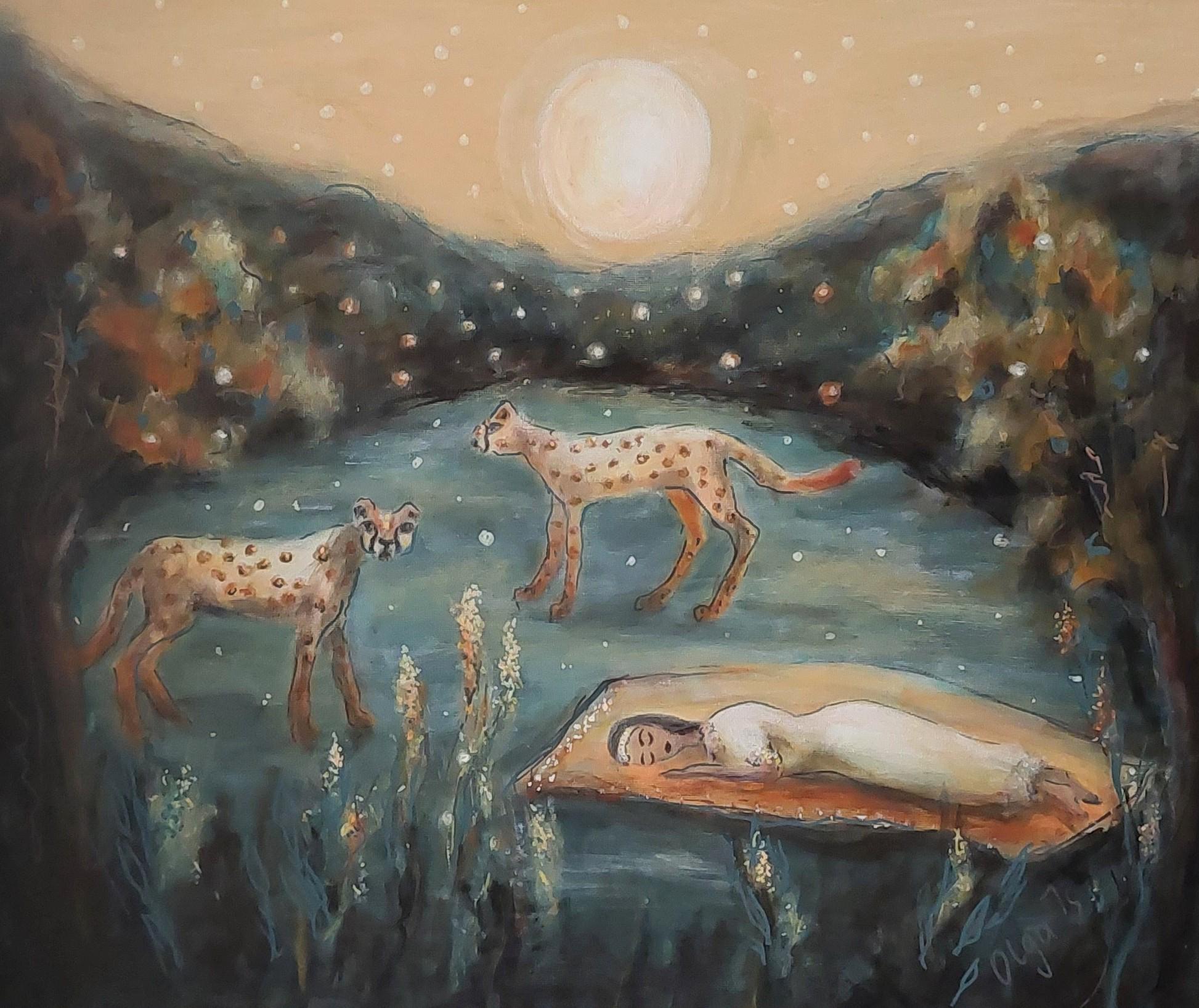 Sleeping woman