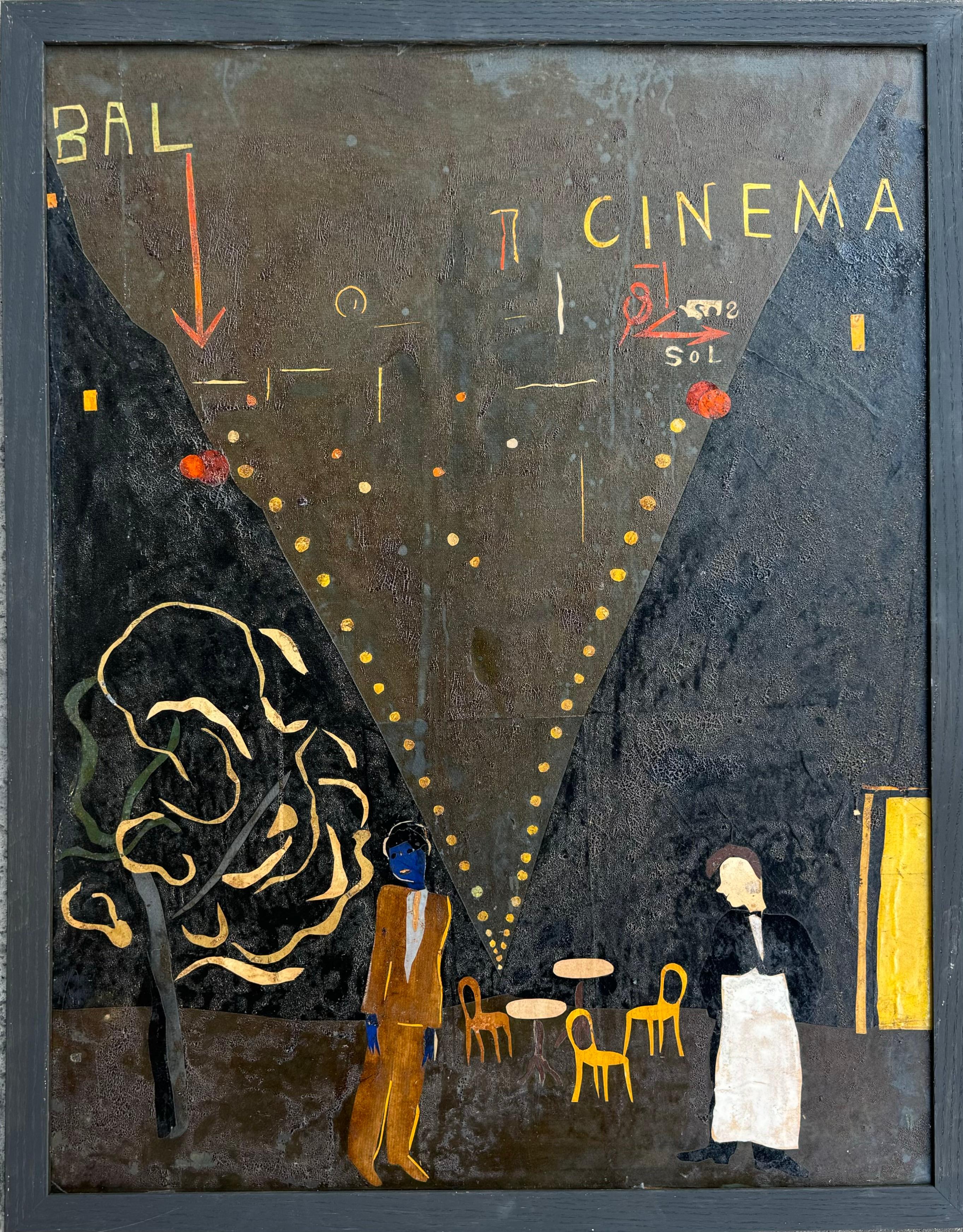 Cinéma - Mixed Media Art de  Olga Vassilievna CHOUMANSKY
