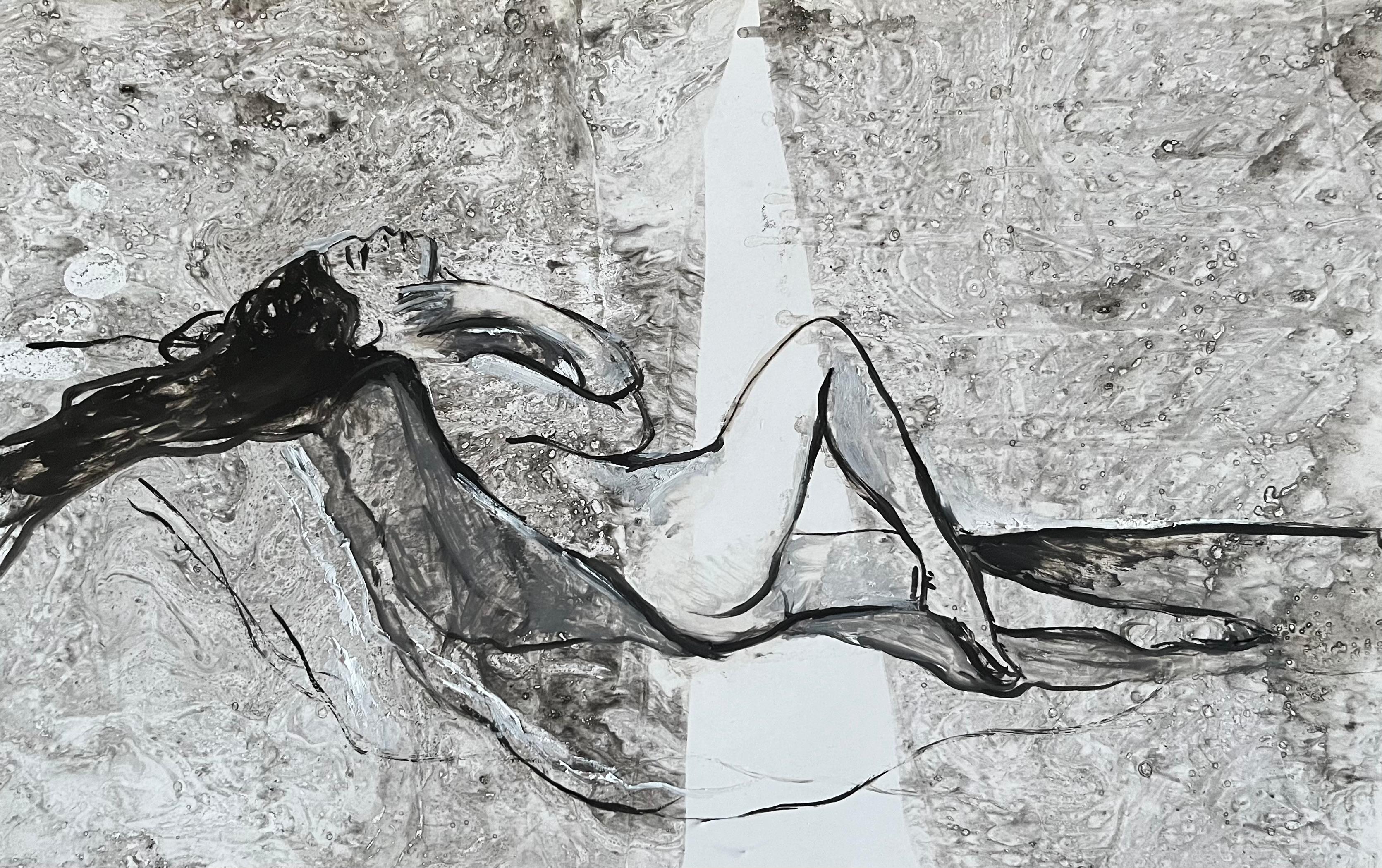 Olga Volha Piashko  Nude Painting - ecstasy