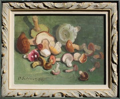 Mushrooms. 1954, oil on canvas and cardboard, 31x40.5 cm