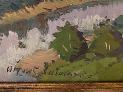 Sigulda. Óleo sobre lienzo, 39,5х54,3 сm